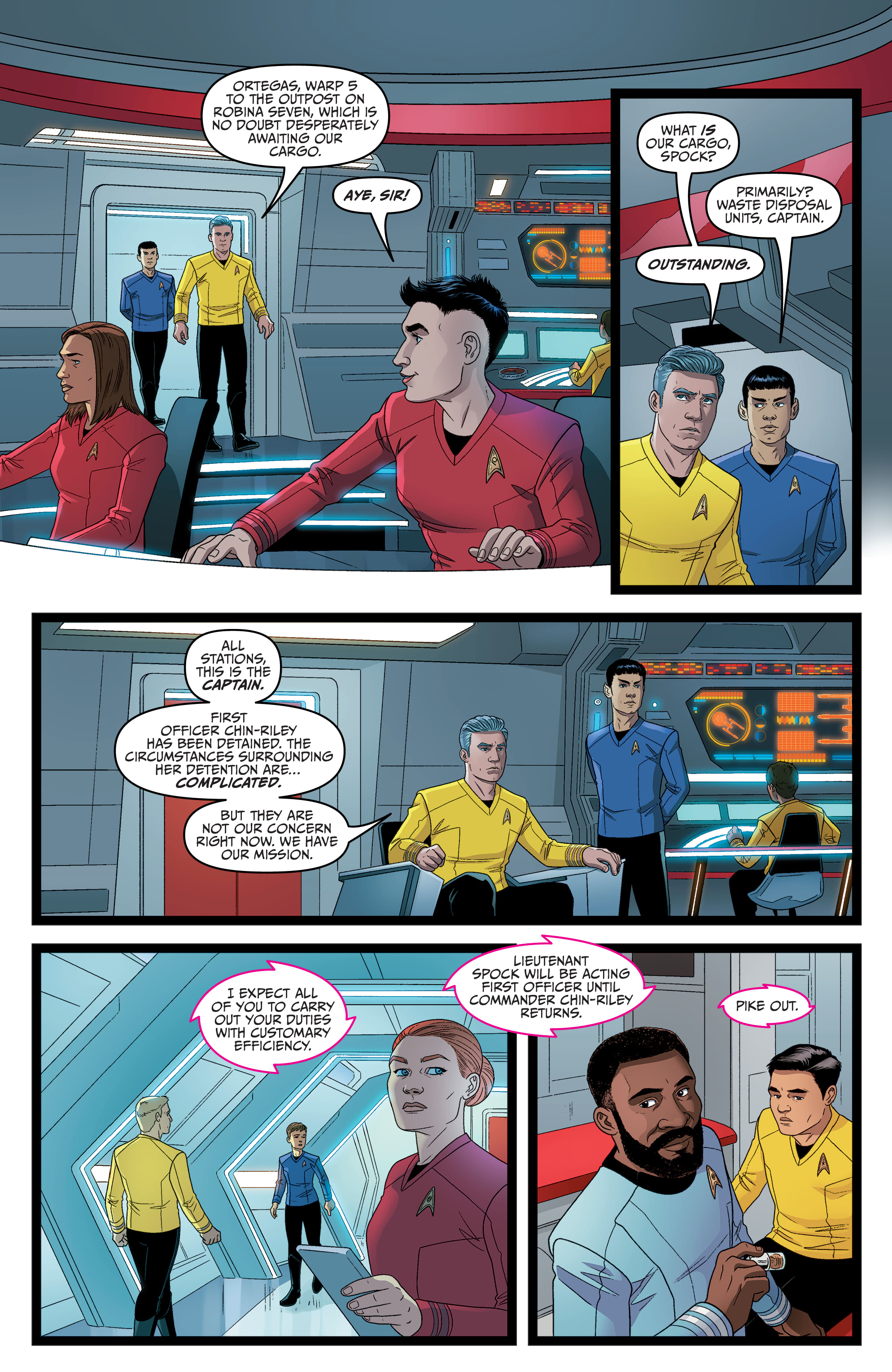 Star Trek: Strange New Worlds - Illyrian Enigma (2022-): Chapter 1 - Page 7