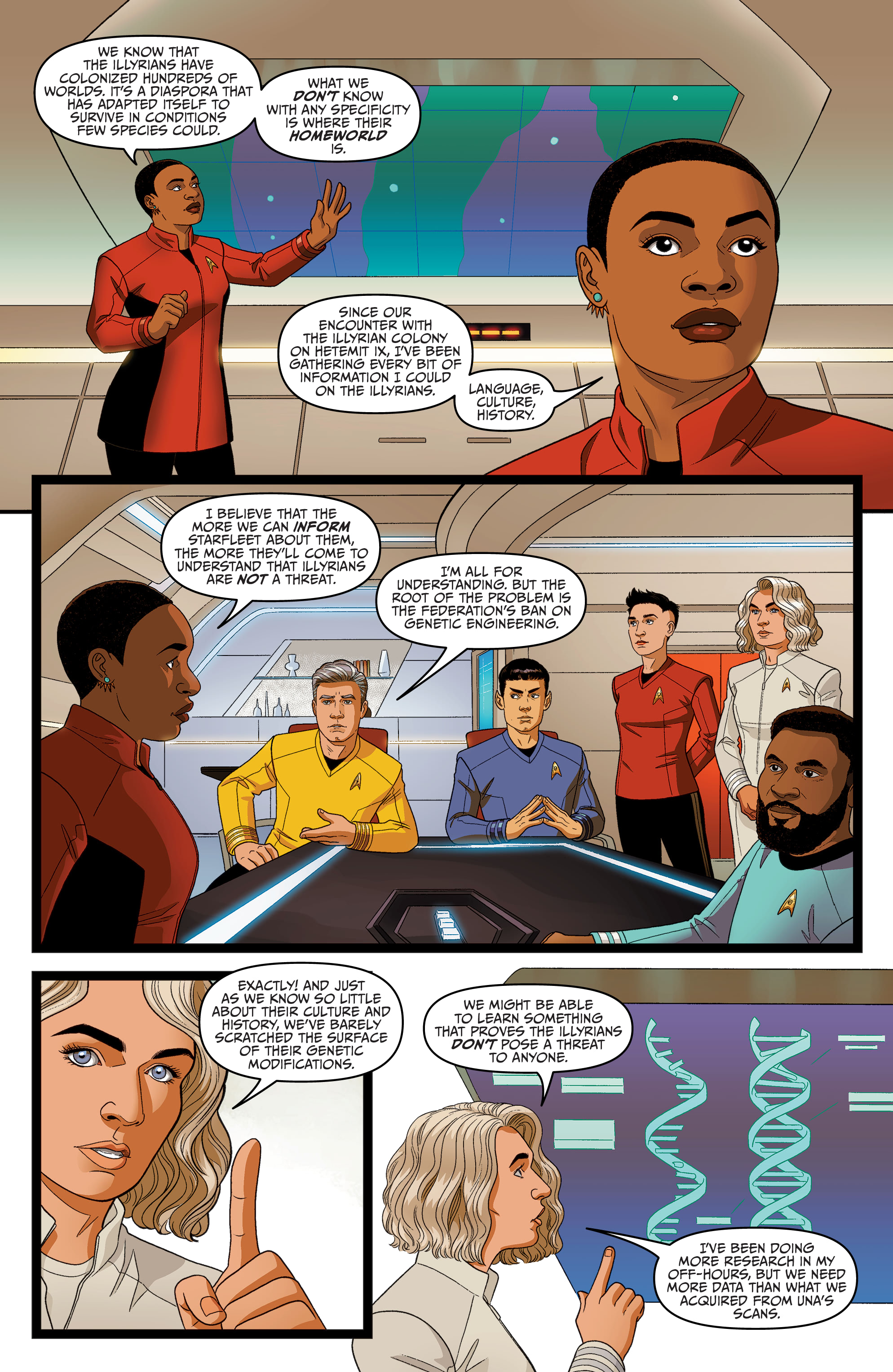 Star Trek: Strange New Worlds - Illyrian Enigma (2022-): Chapter 1 - Page 11