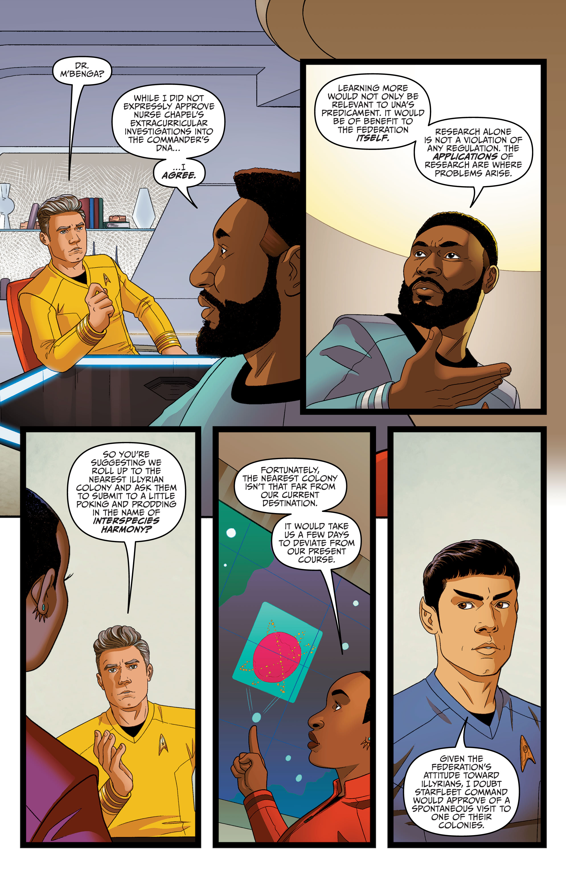 Star Trek: Strange New Worlds - Illyrian Enigma (2022-): Chapter 1 - Page 12