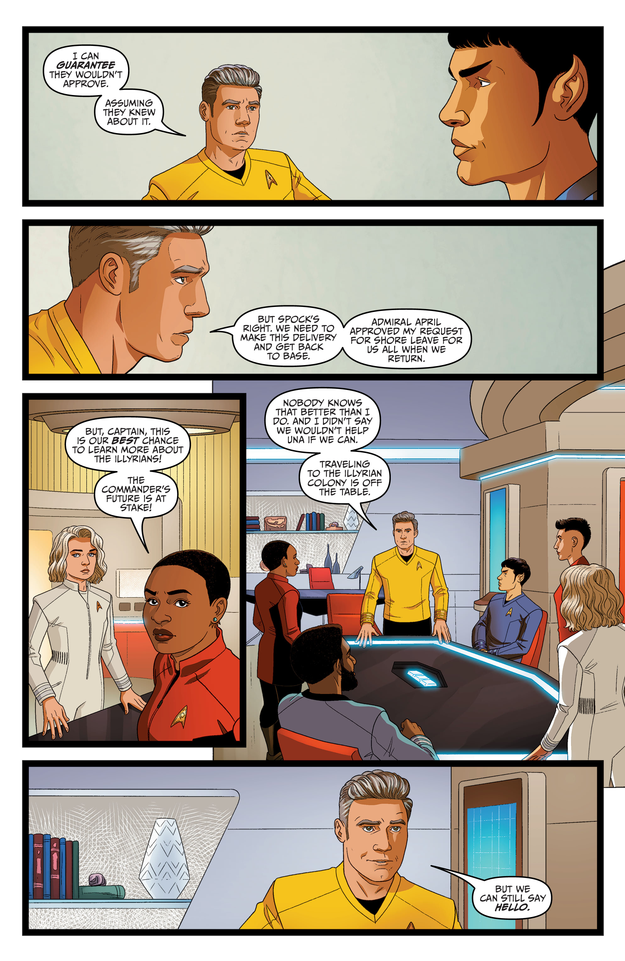 Star Trek: Strange New Worlds - Illyrian Enigma (2022-): Chapter 1 - Page 13