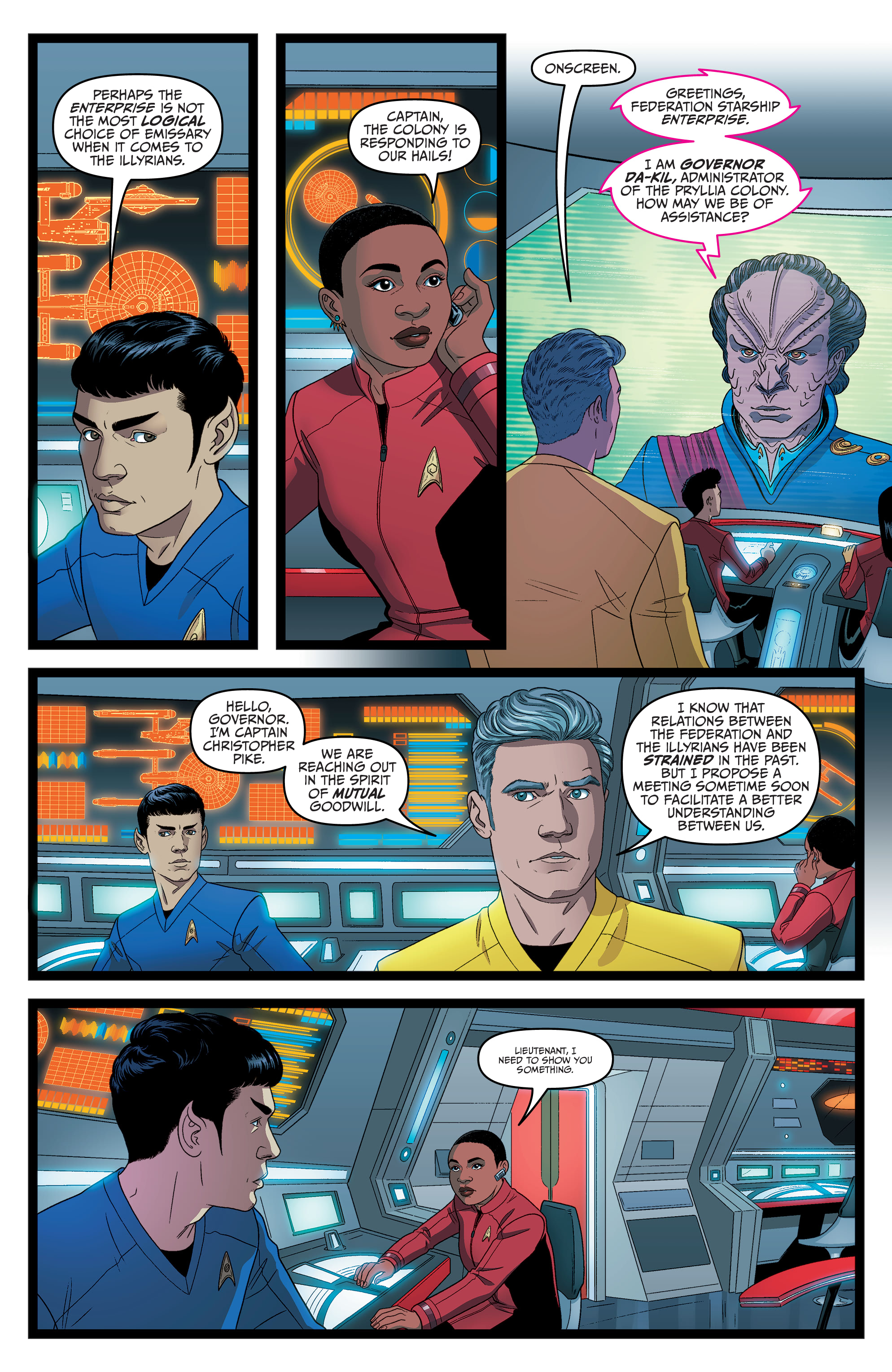 Star Trek: Strange New Worlds - Illyrian Enigma (2022-): Chapter 1 - Page 15