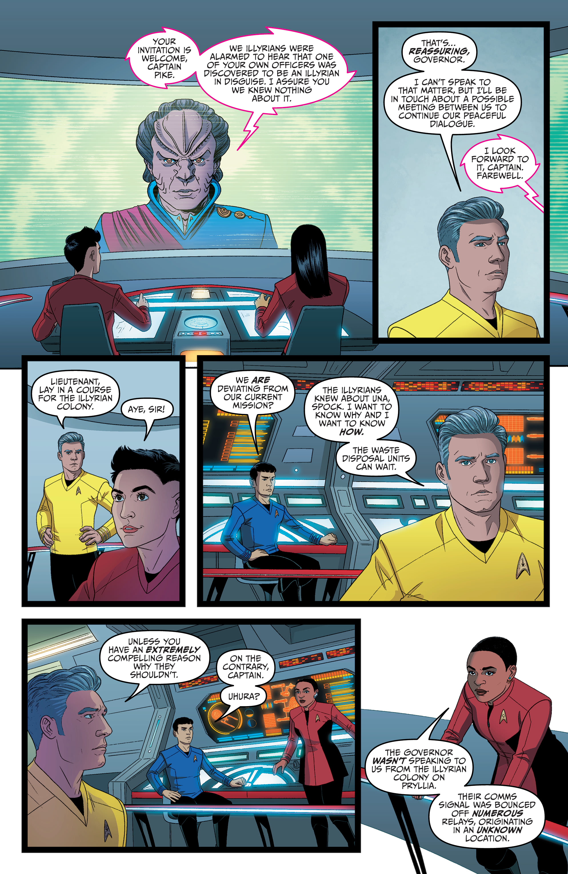 Star Trek: Strange New Worlds - Illyrian Enigma (2022-): Chapter 1 - Page 16
