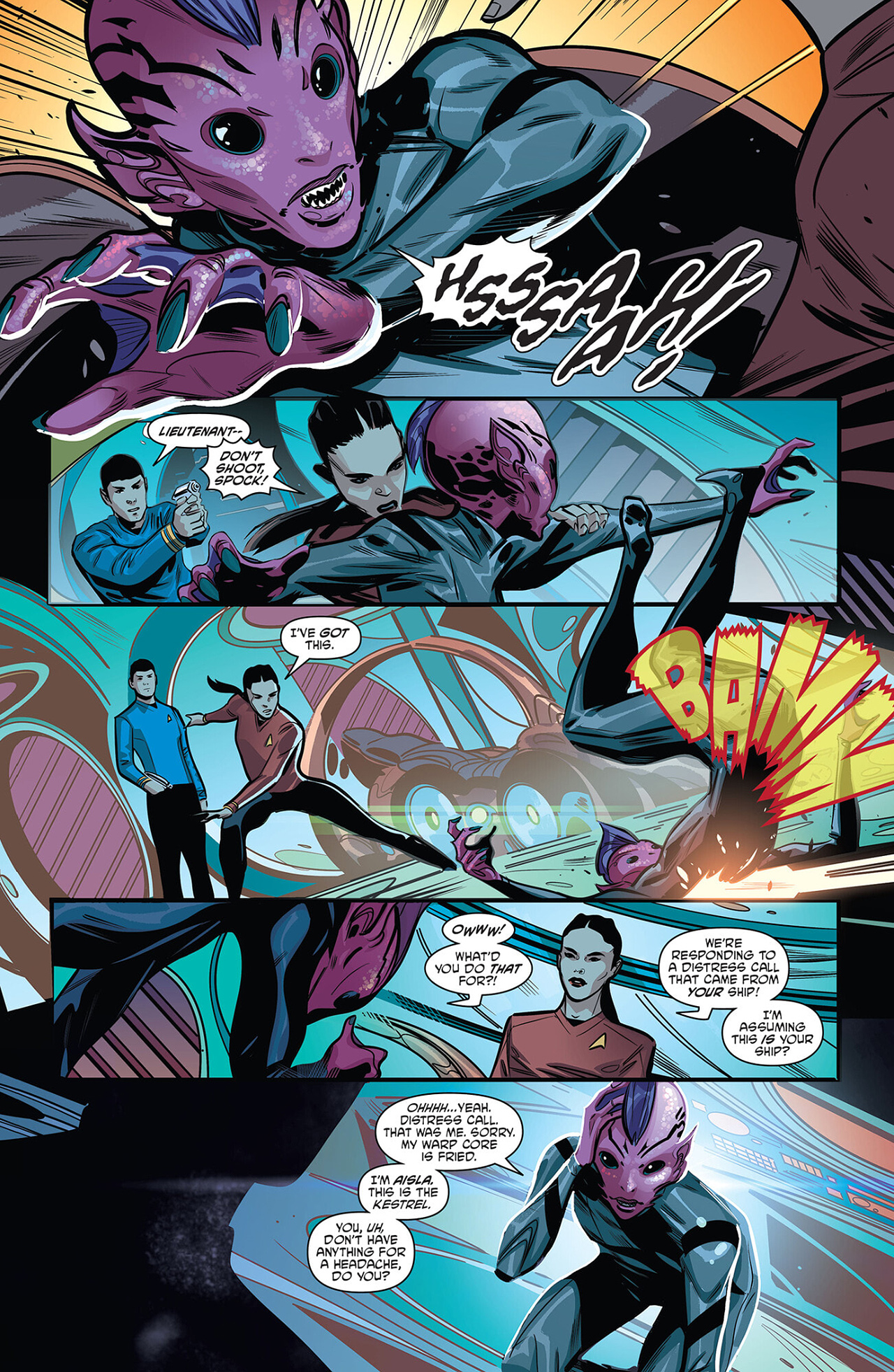 Star Trek: Strange New Worlds - The Scorpius Run (2023-): Chapter 1 - Page 7
