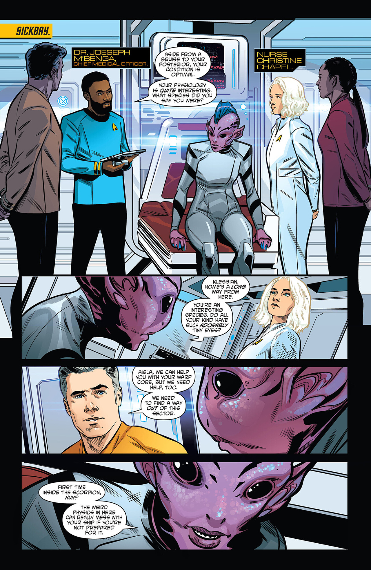 Star Trek: Strange New Worlds - The Scorpius Run (2023-): Chapter 1 - Page 8