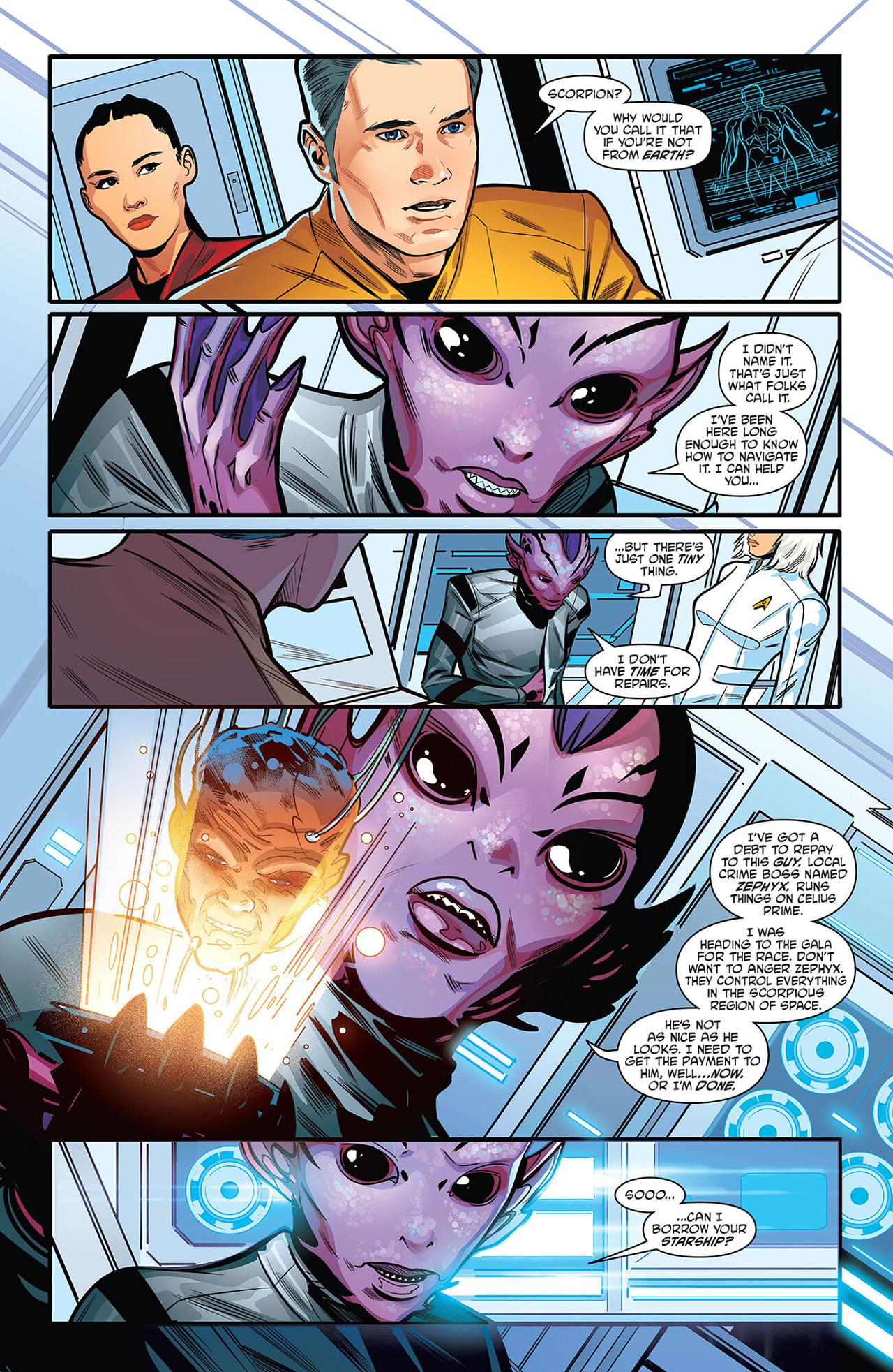 Star Trek: Strange New Worlds - The Scorpius Run (2023-): Chapter 1 - Page 9