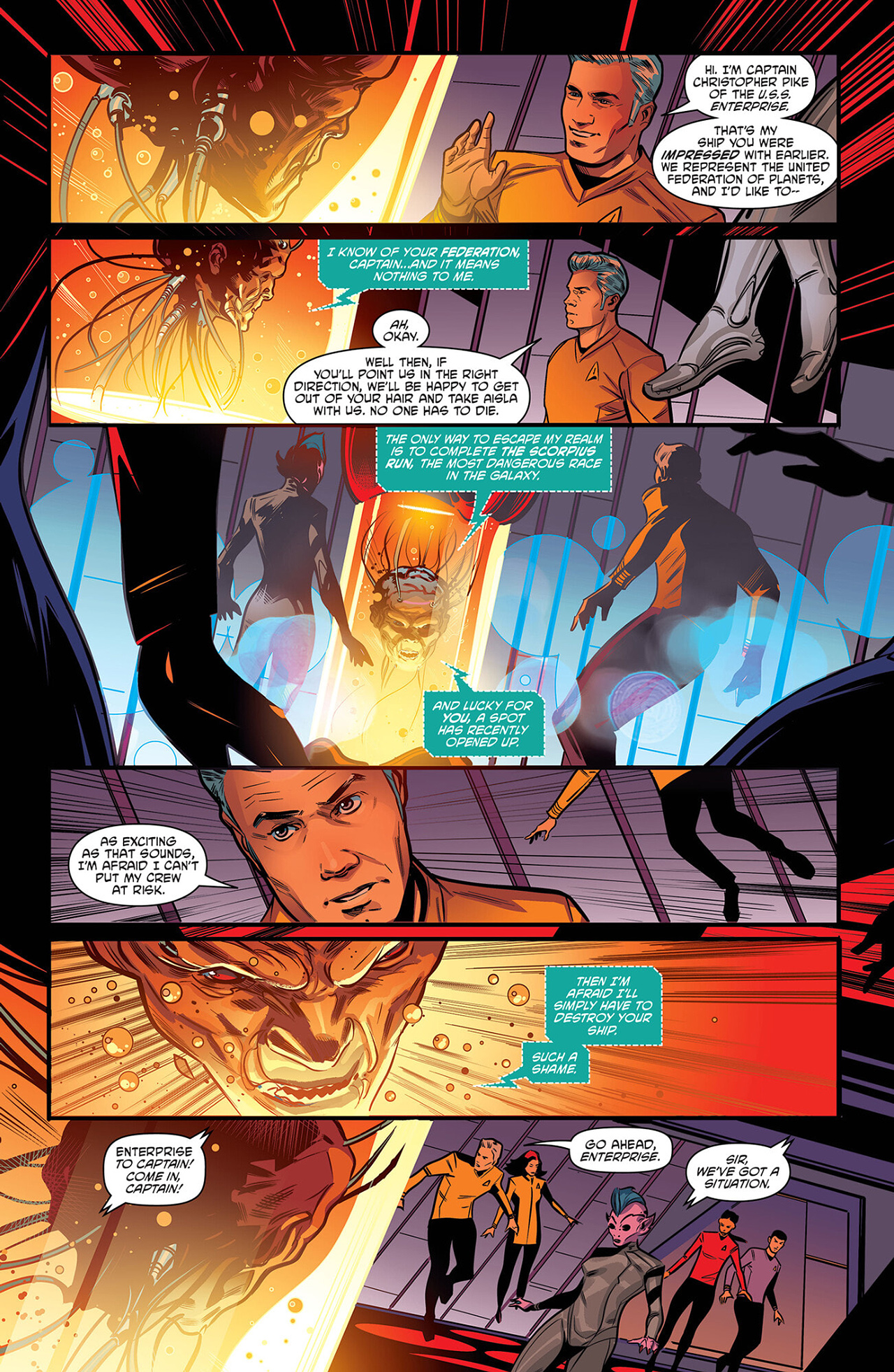 Star Trek: Strange New Worlds - The Scorpius Run (2023-): Chapter 1 - Page 13