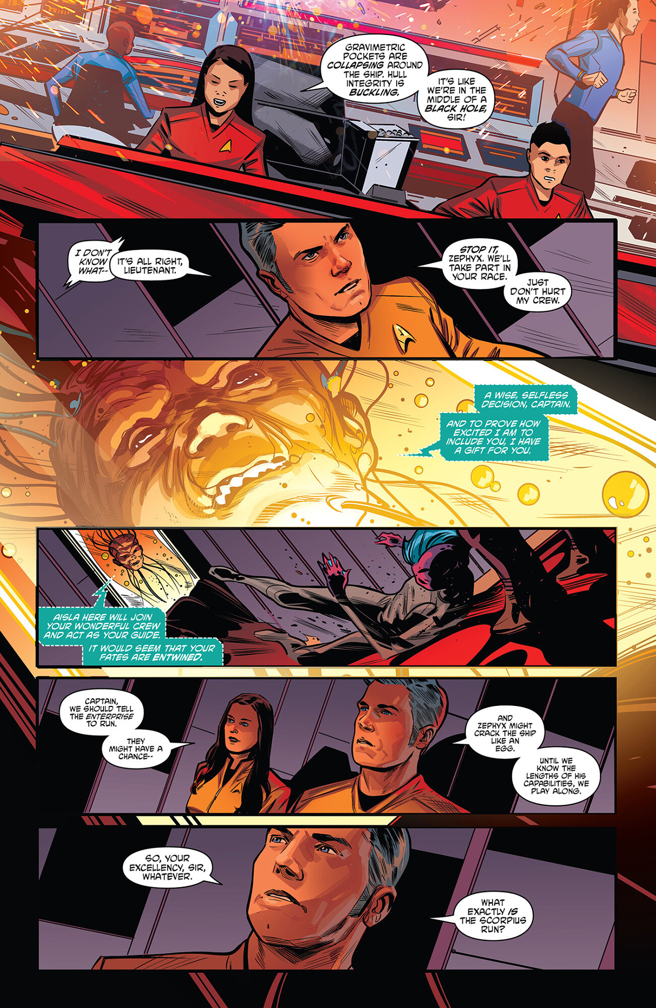 Star Trek: Strange New Worlds - The Scorpius Run (2023-): Chapter 1 - Page 14