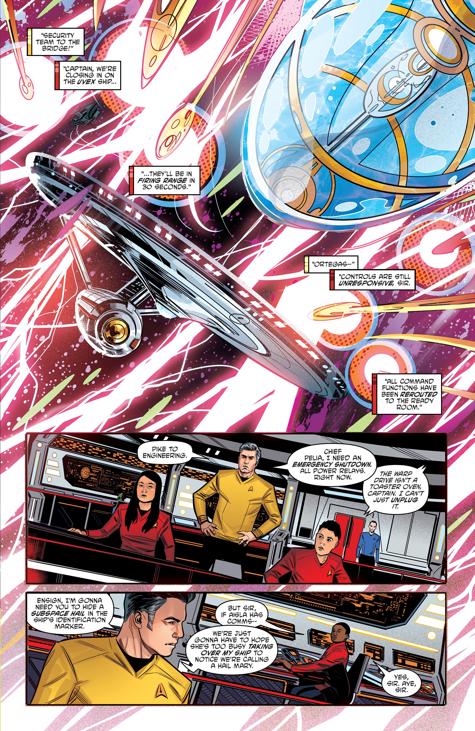 Star Trek: Strange New Worlds - The Scorpius Run (2023-): Chapter 4 - Page 3