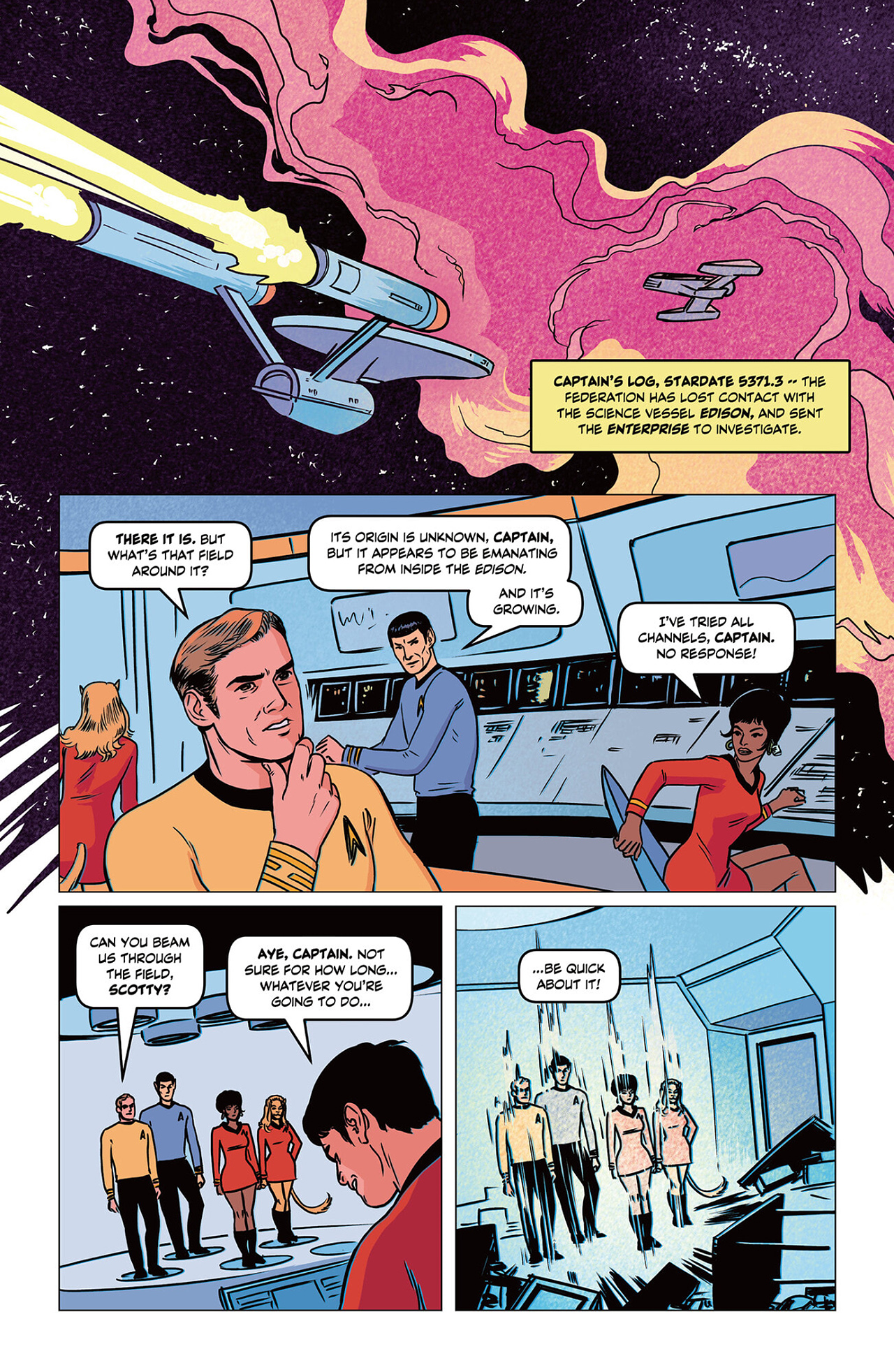Star Trek: The Animated Celebration Presents the Scheimer Barrier (2023-): Chapter 1 - Page 3