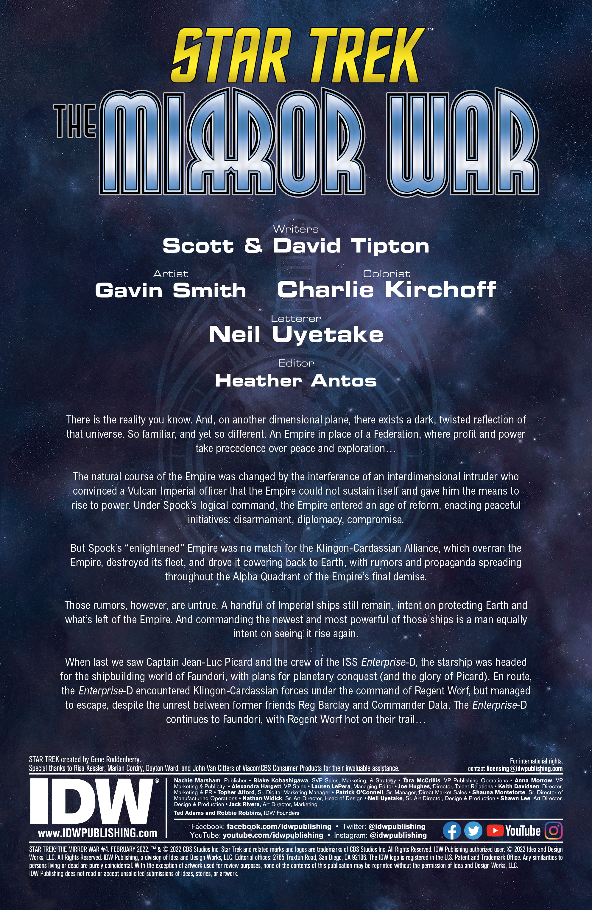 Star Trek: The Mirror War (2021): Chapter 4 - Page 2