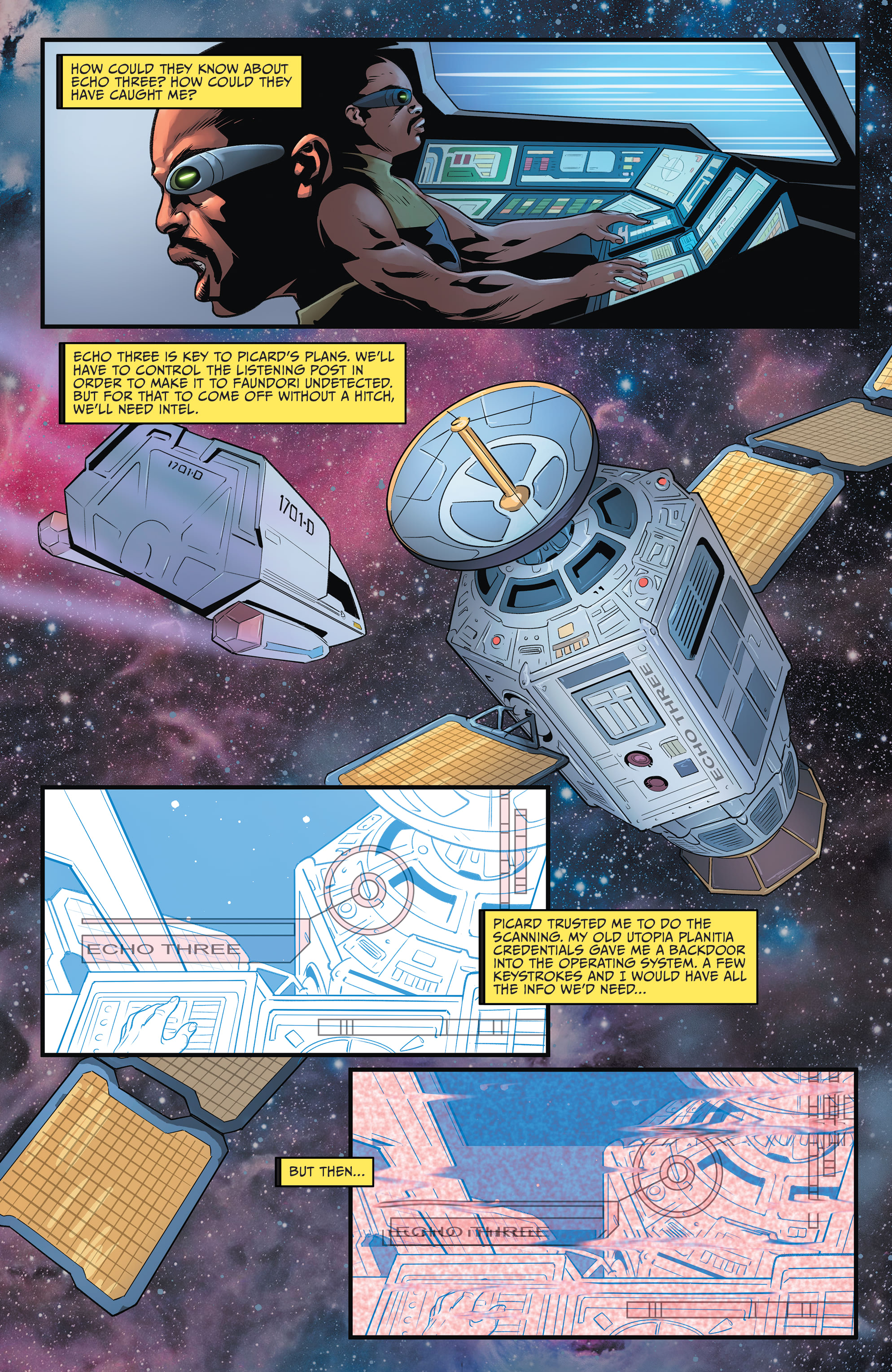 Star Trek: The Mirror War - Captain LaForge (2022-): Chapter 1 - Page 5