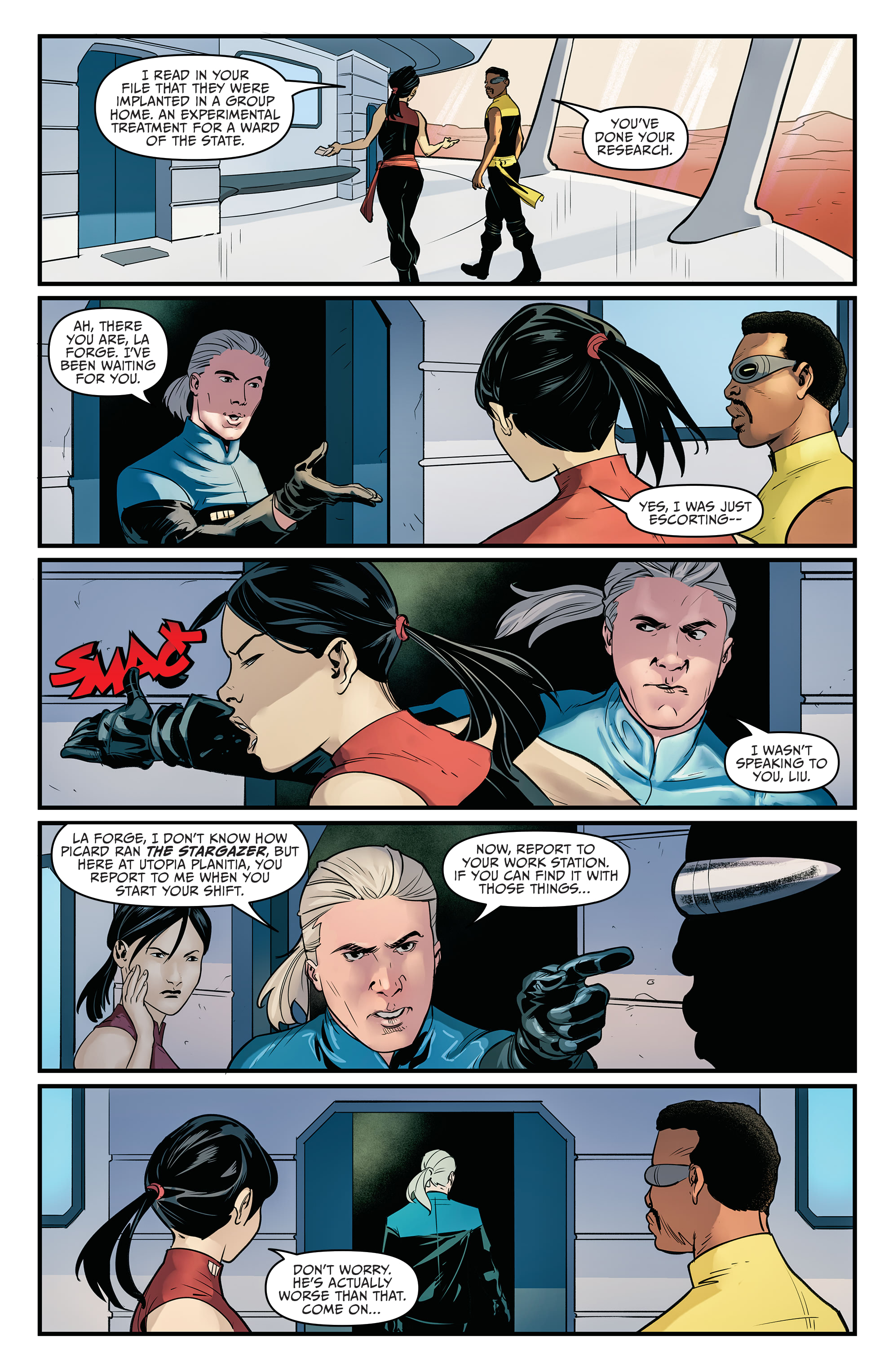 Star Trek: The Mirror War - Captain LaForge (2022-): Chapter 1 - Page 12