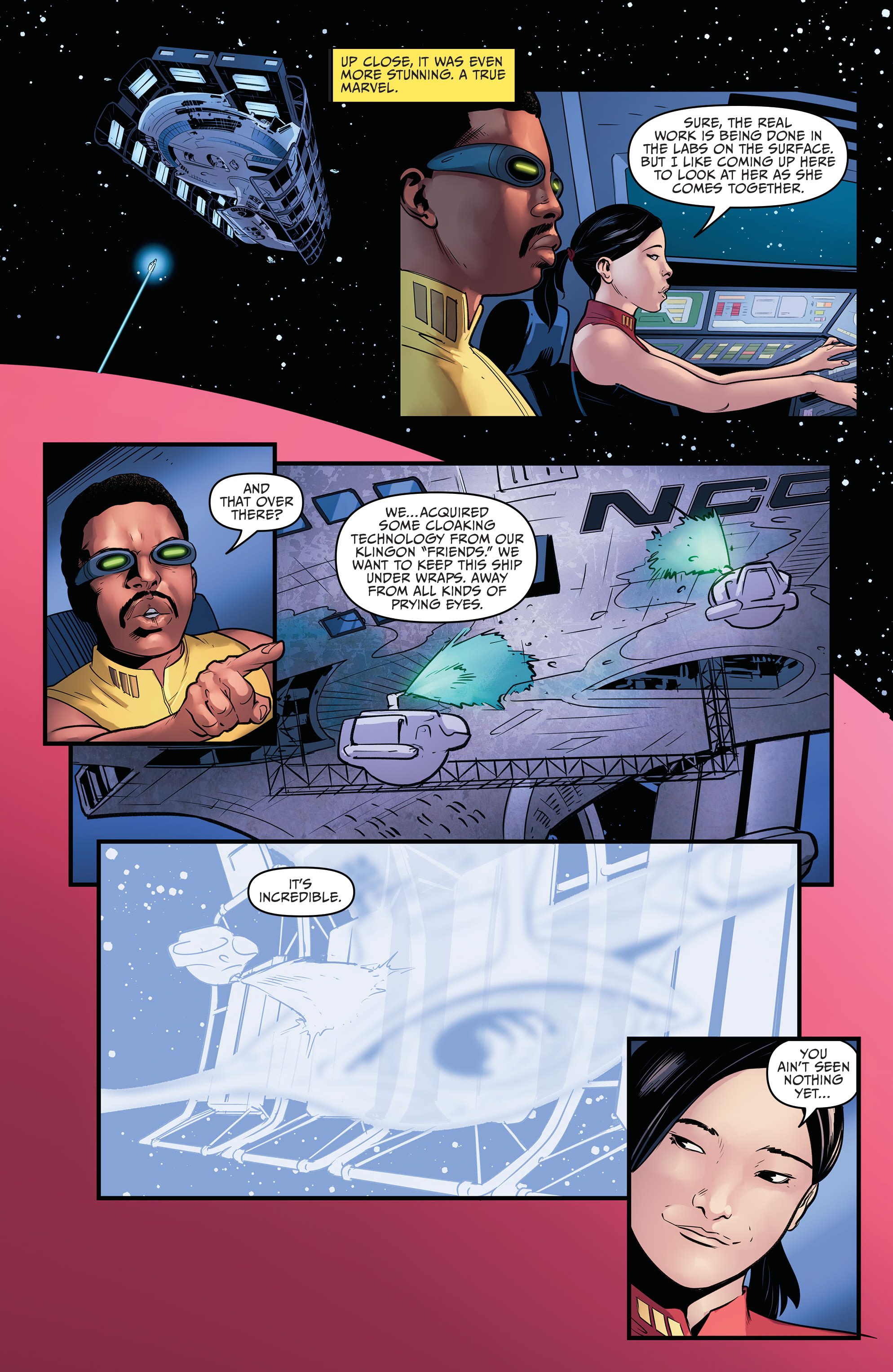 Star Trek: The Mirror War - Captain LaForge (2022-): Chapter 1 - Page 13