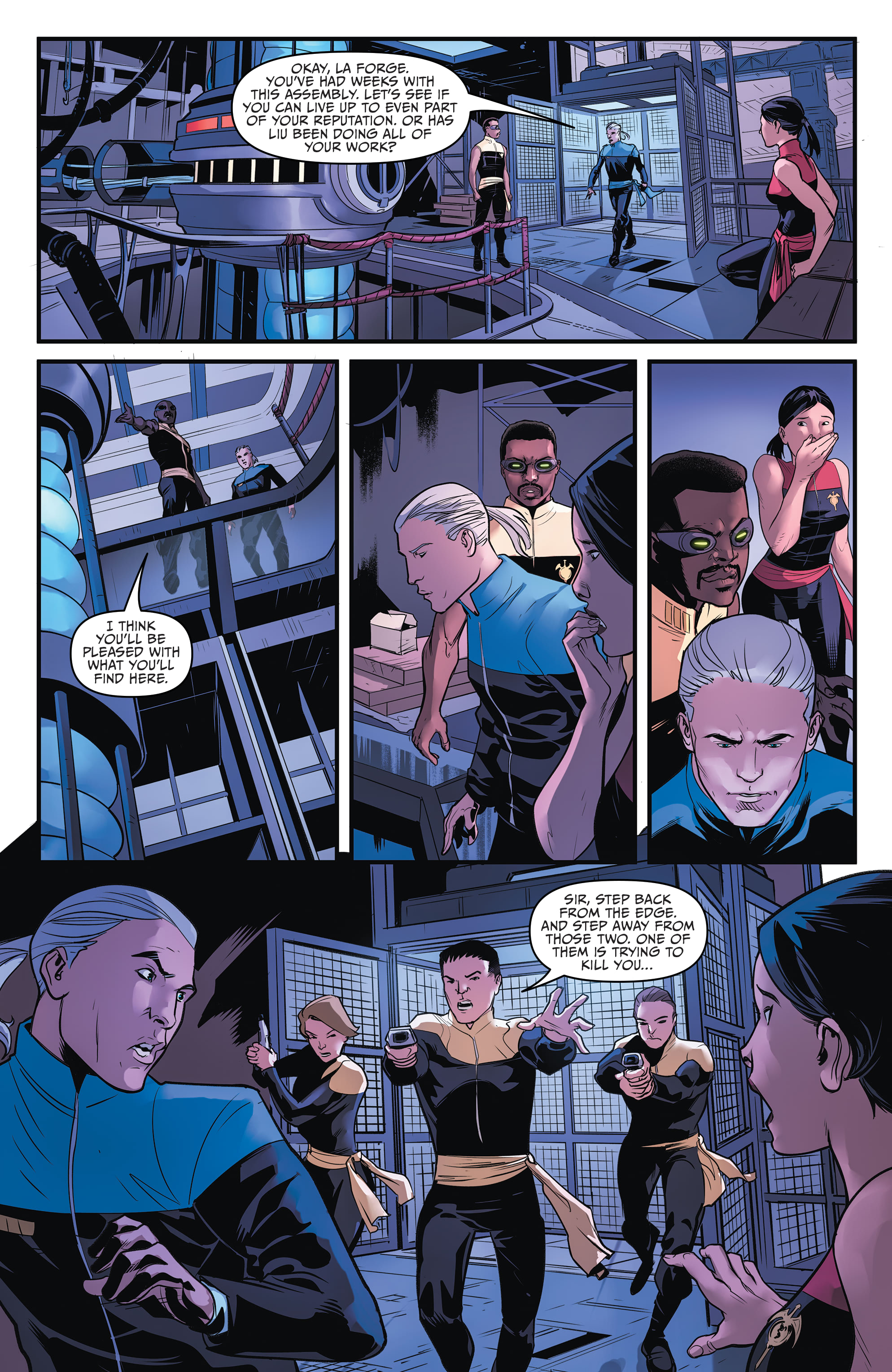 Star Trek: The Mirror War - Captain LaForge (2022-): Chapter 1 - Page 17