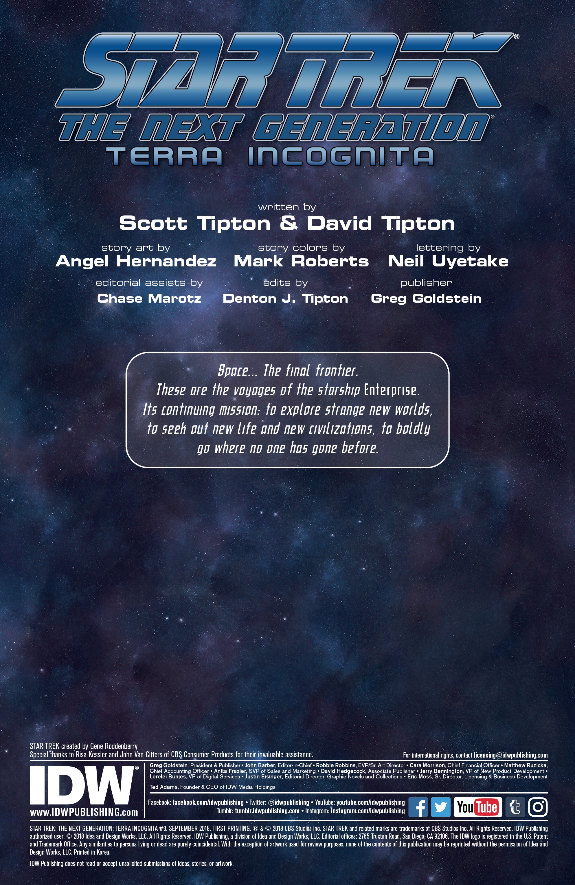 Star Trek: The Next Generation: Terra Incognita (2018): Chapter 3 - Page 2