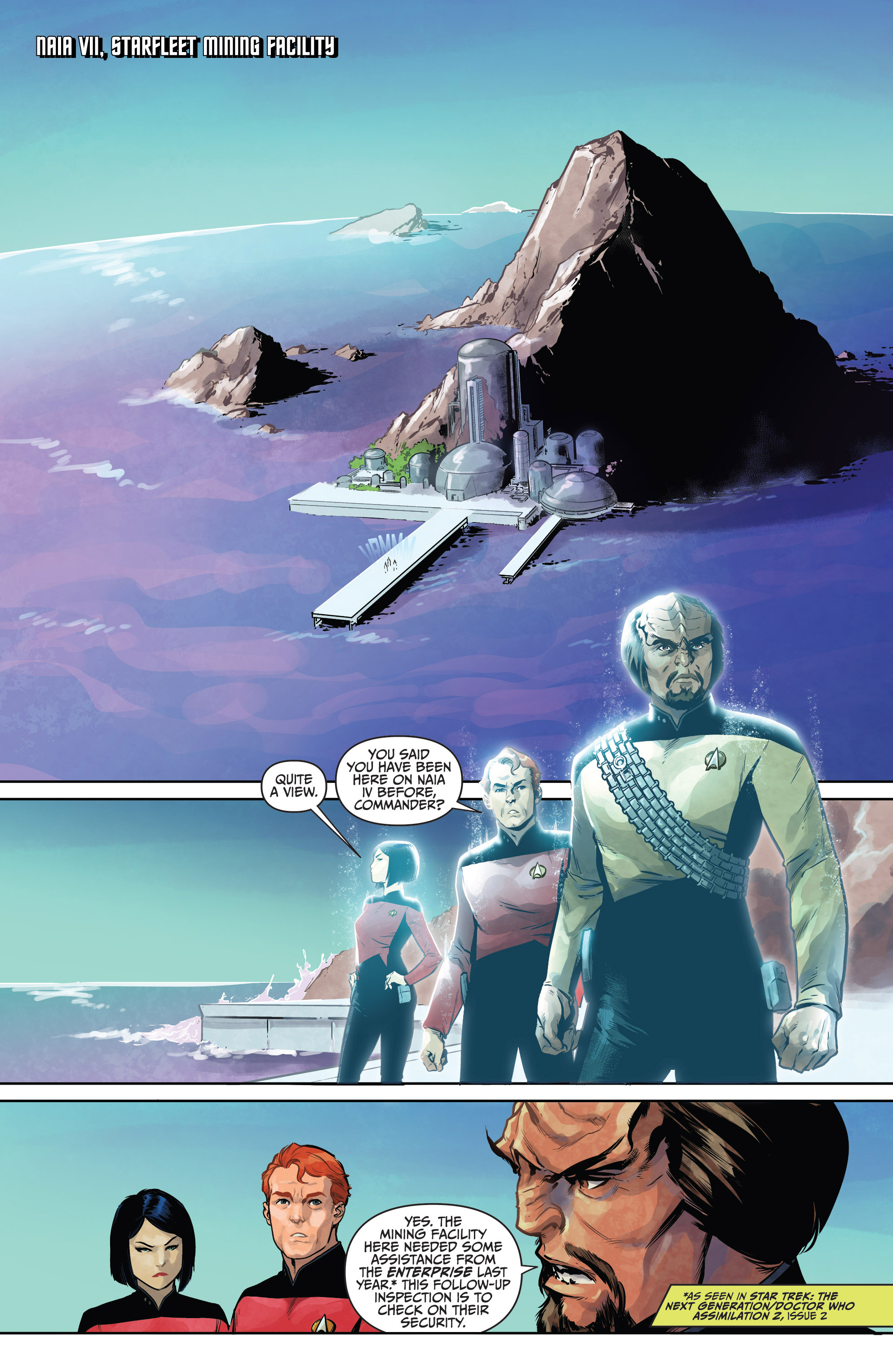 Star Trek: The Next Generation: Through The Mirror (2018-): Chapter 1 - Page 3