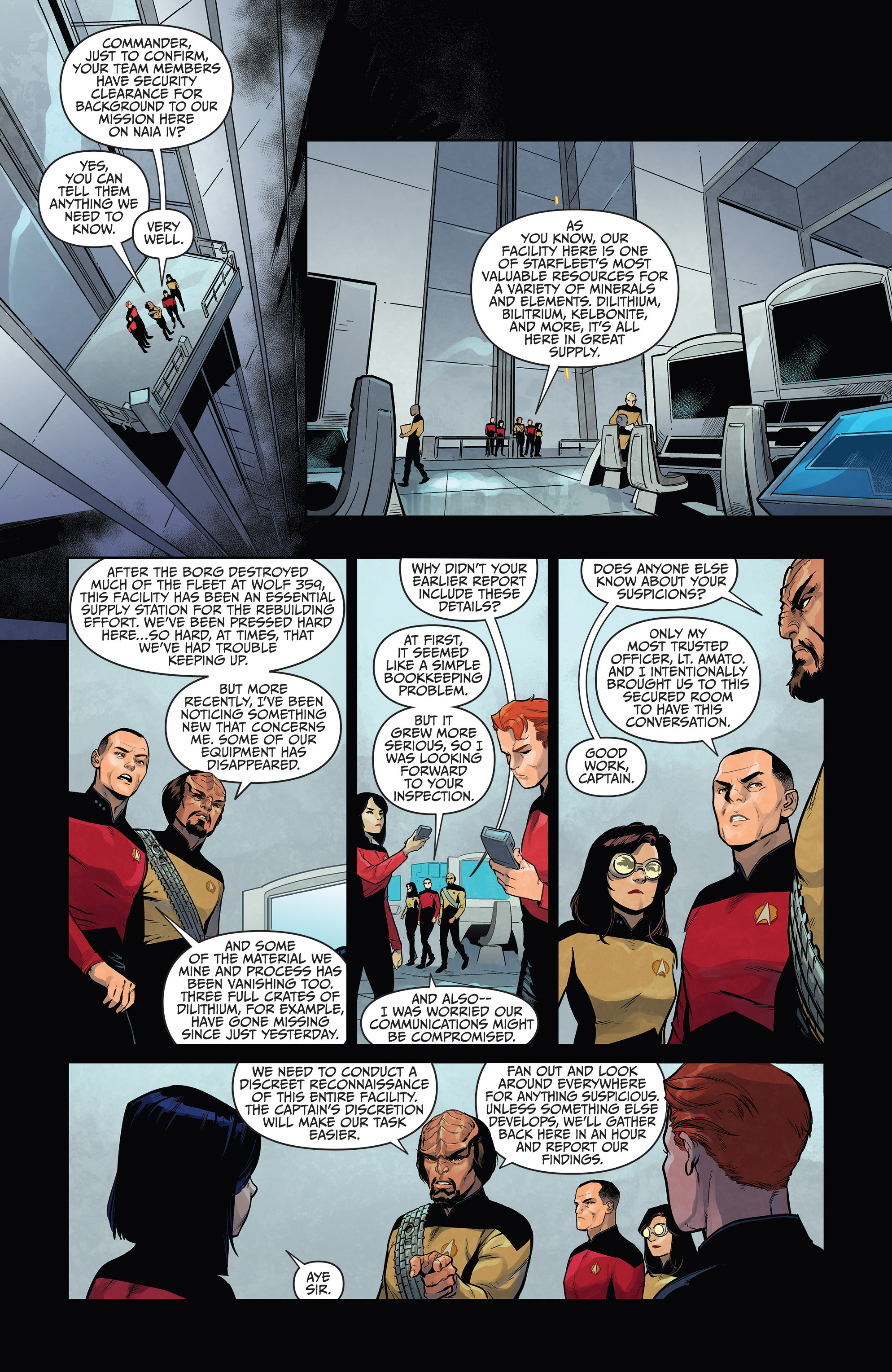 Star Trek: The Next Generation: Through The Mirror (2018-): Chapter 1 - Page 5