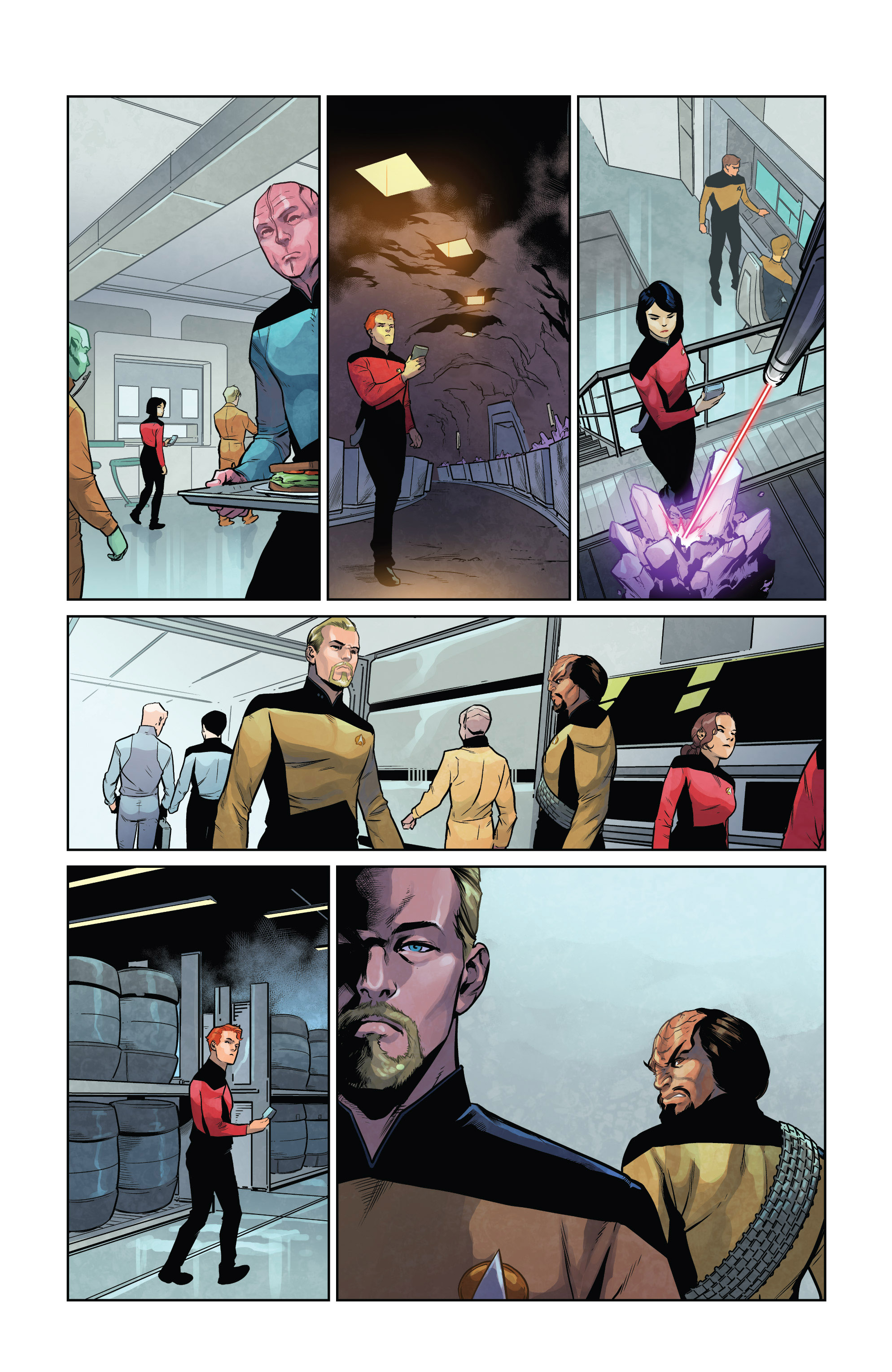 Star Trek: The Next Generation: Through The Mirror (2018-): Chapter 1 - Page 6