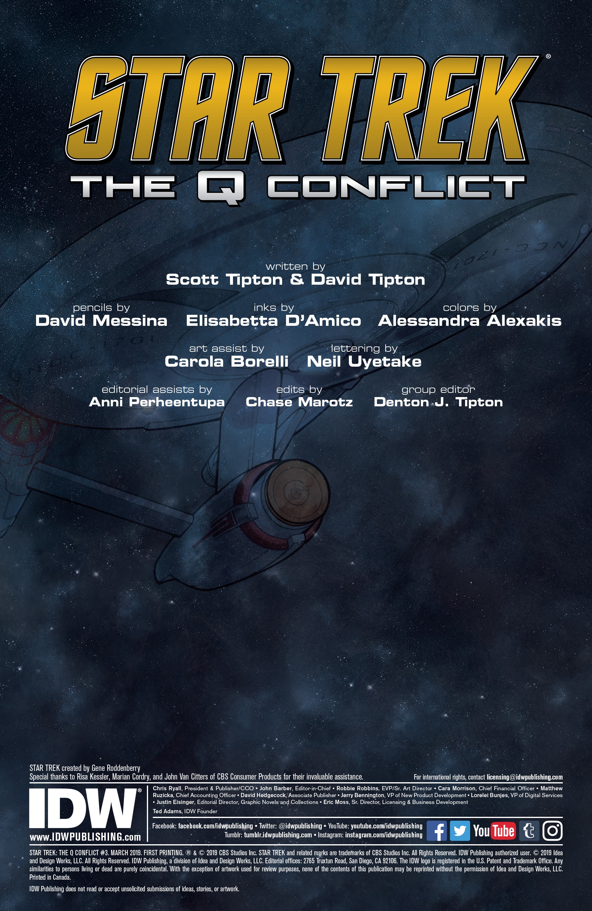 Star Trek: The Q Conflict (2019): Chapter 3 - Page 2