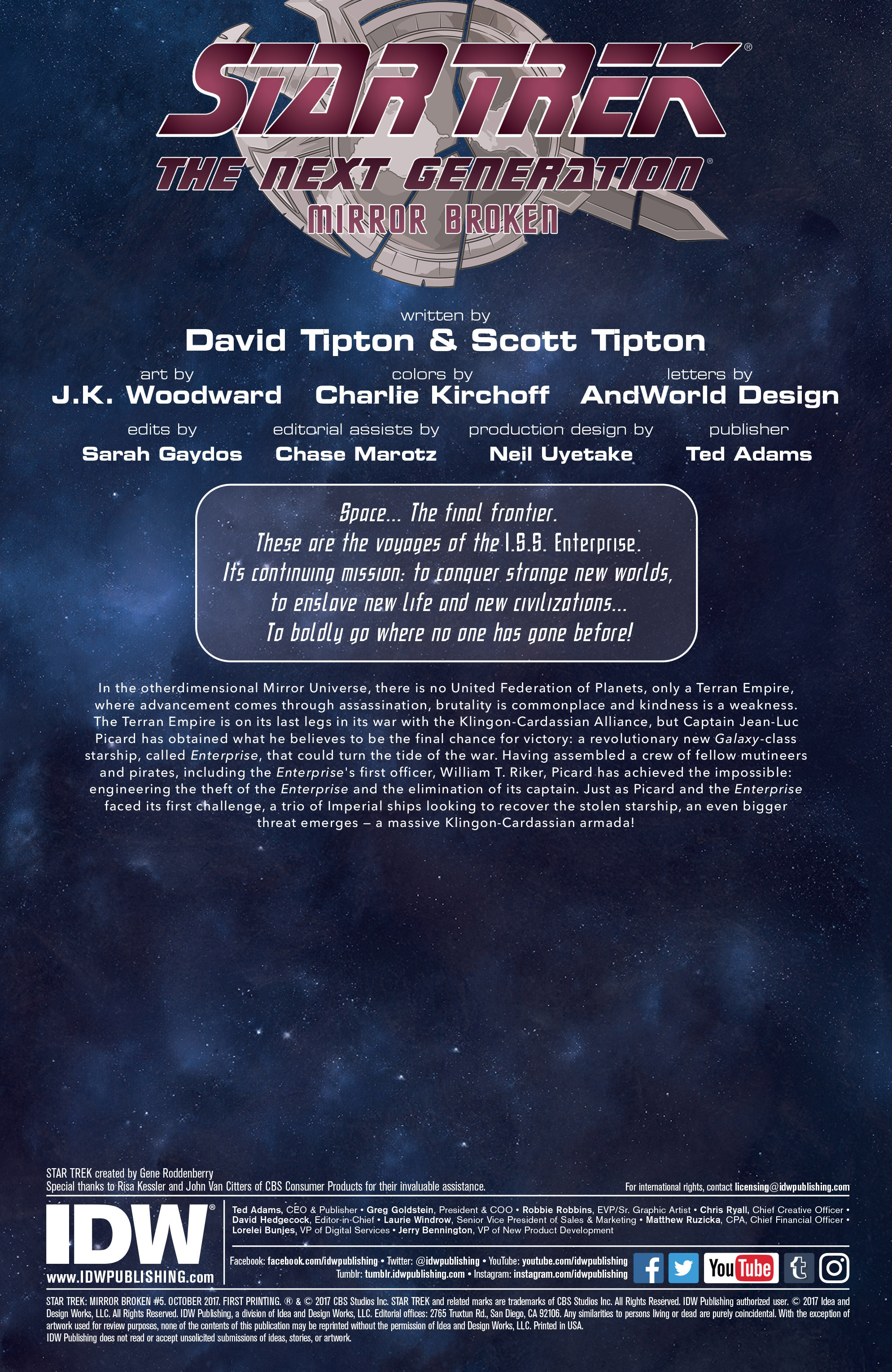 Star Trek: TNG: Mirror Broken (2017): Chapter 5 - Page 2