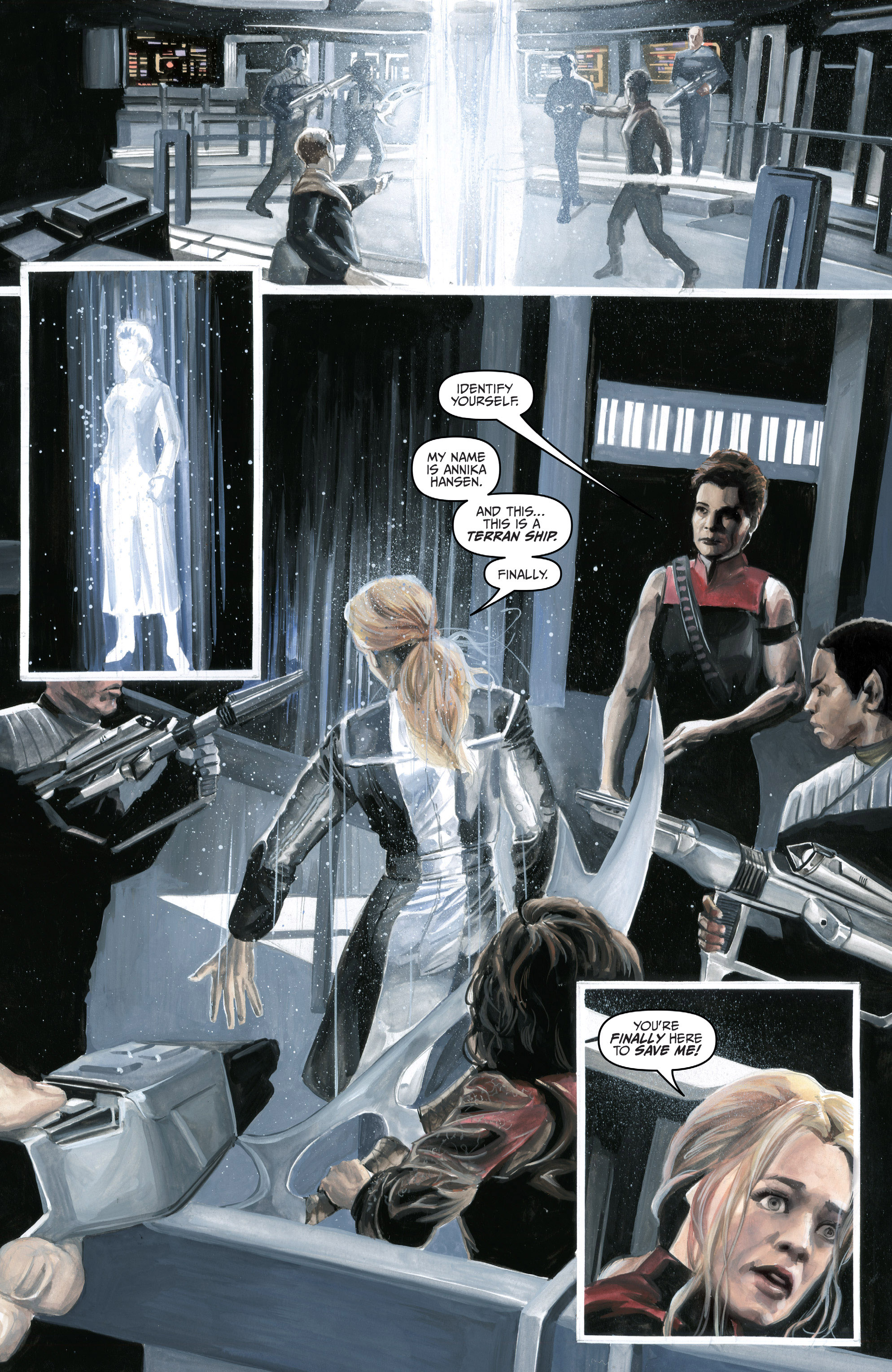 Star Trek: Voyager: Mirrors and Smoke (2019): Chapter 1 - Page 6
