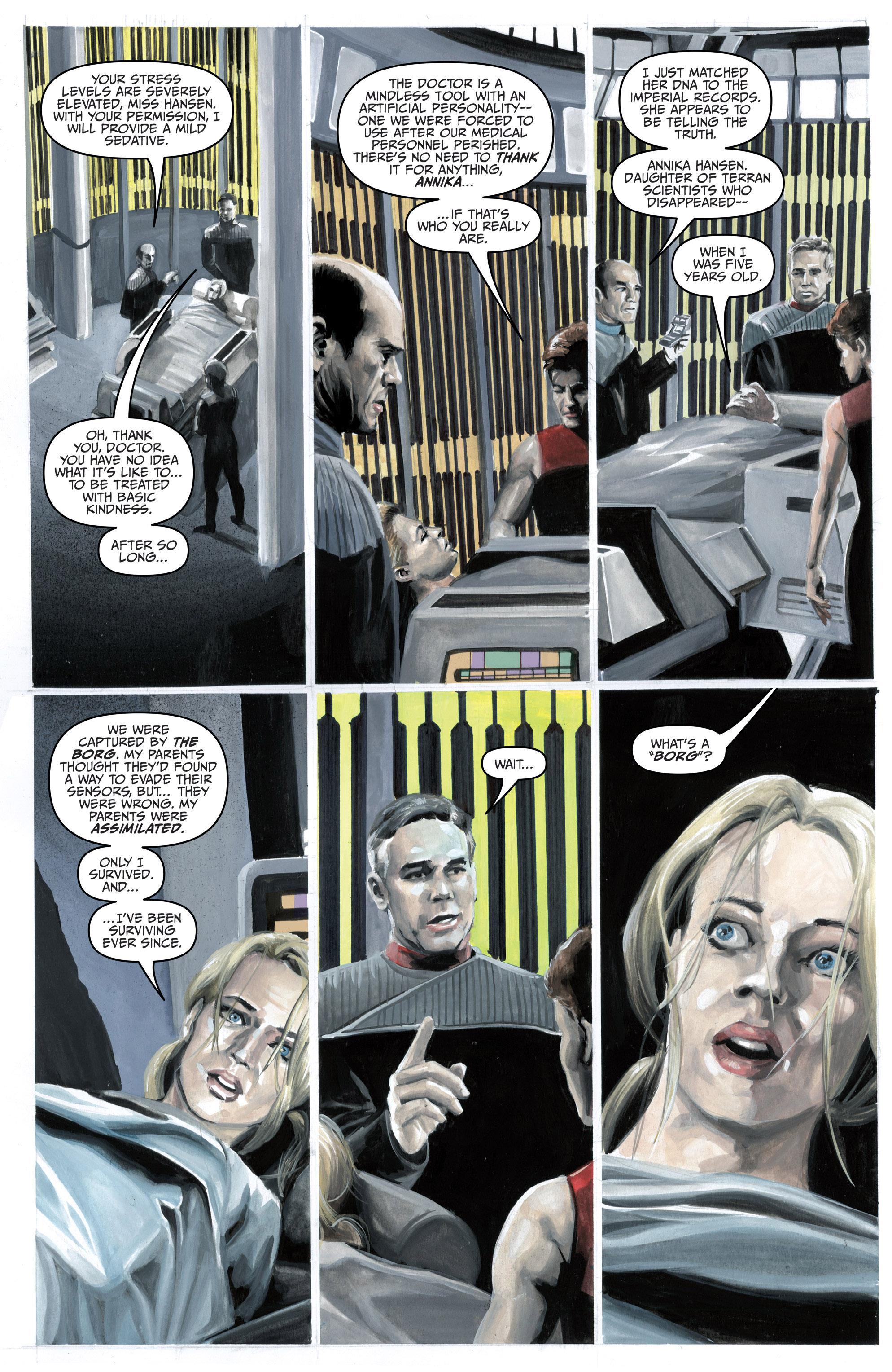 Star Trek: Voyager: Mirrors and Smoke (2019): Chapter 1 - Page 7