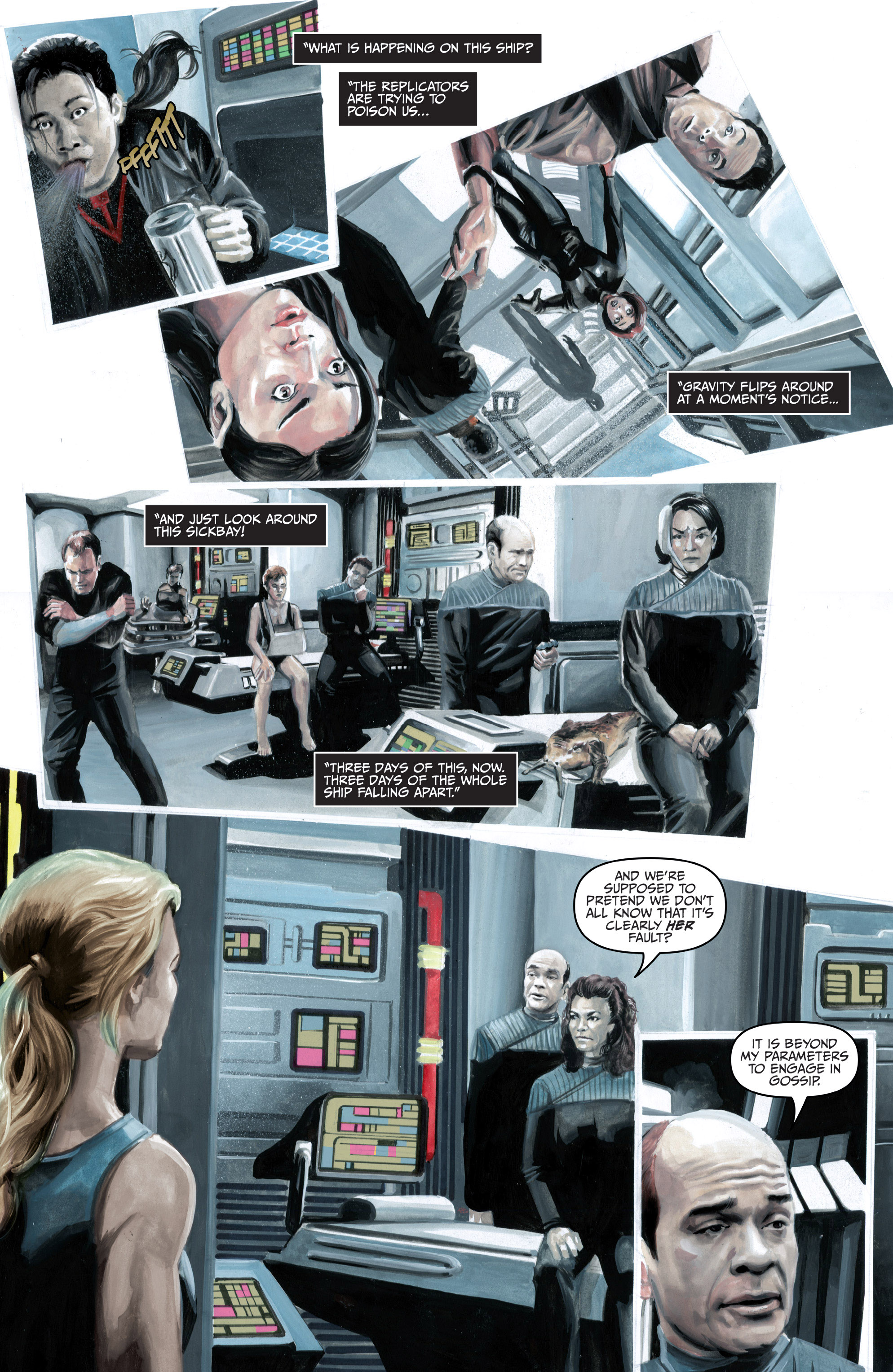 Star Trek: Voyager: Mirrors and Smoke (2019): Chapter 1 - Page 9