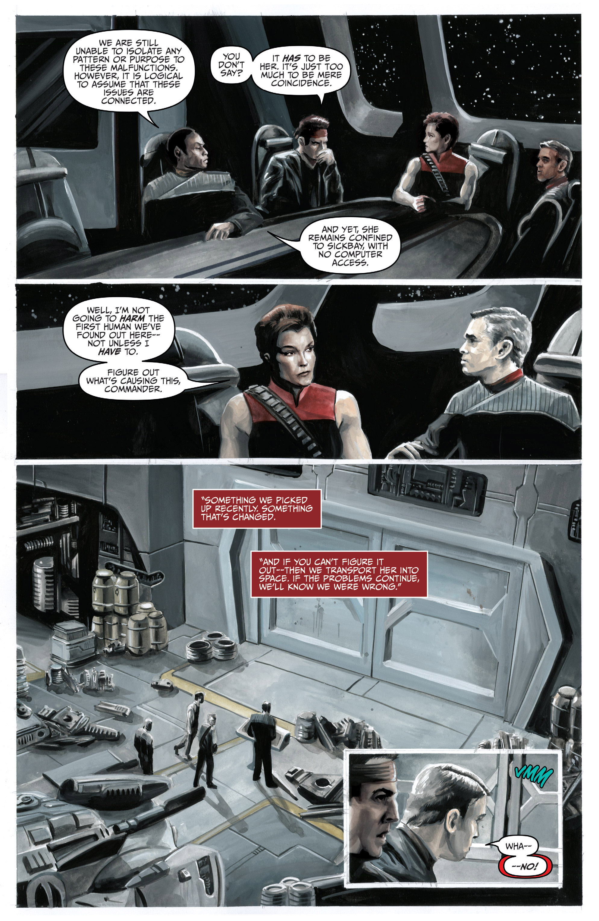 Star Trek: Voyager: Mirrors and Smoke (2019): Chapter 1 - Page 10