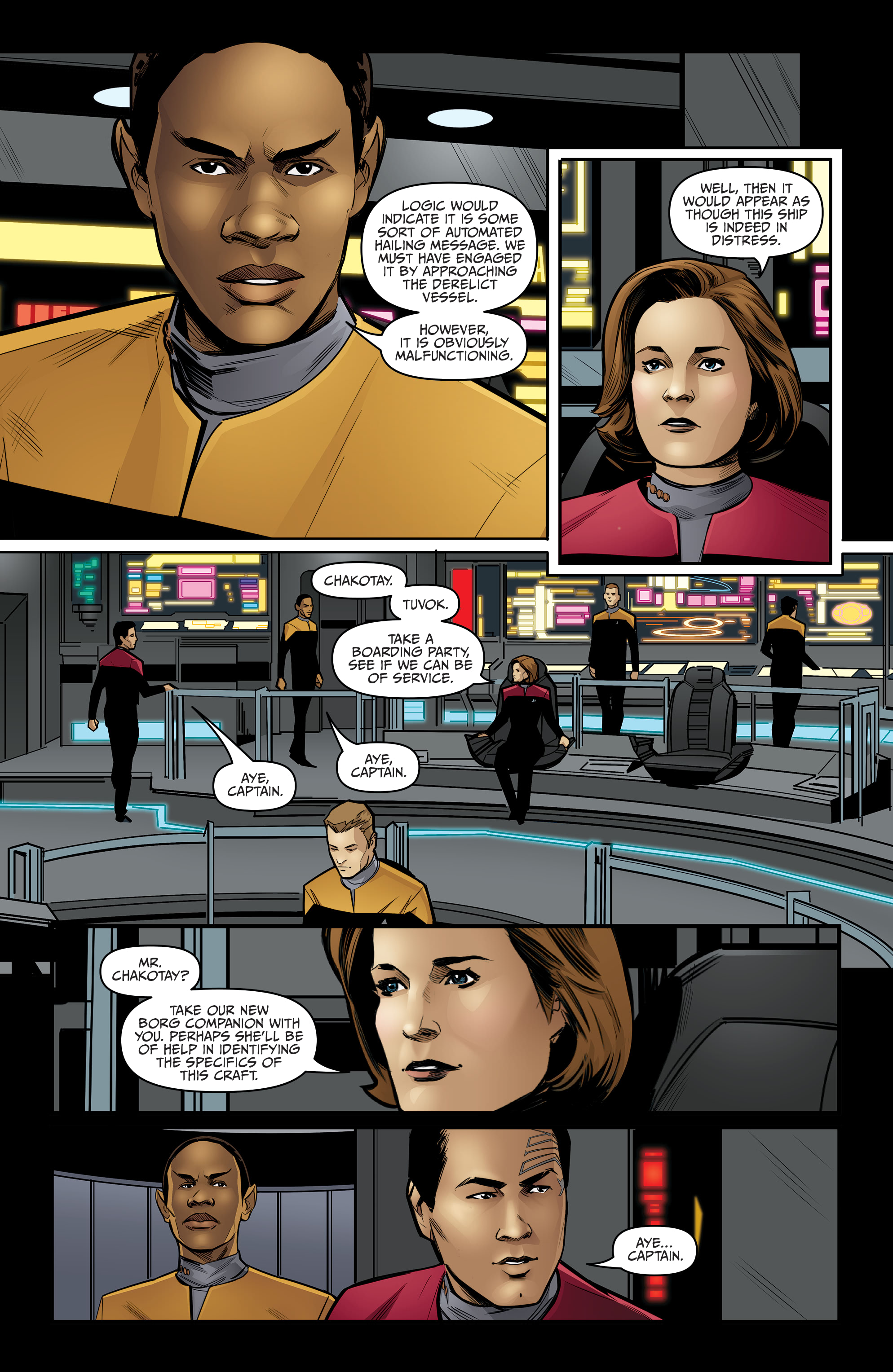 Star Trek: Voyager—Seven’s Reckoning (2020-): Chapter 1 - Page 7
