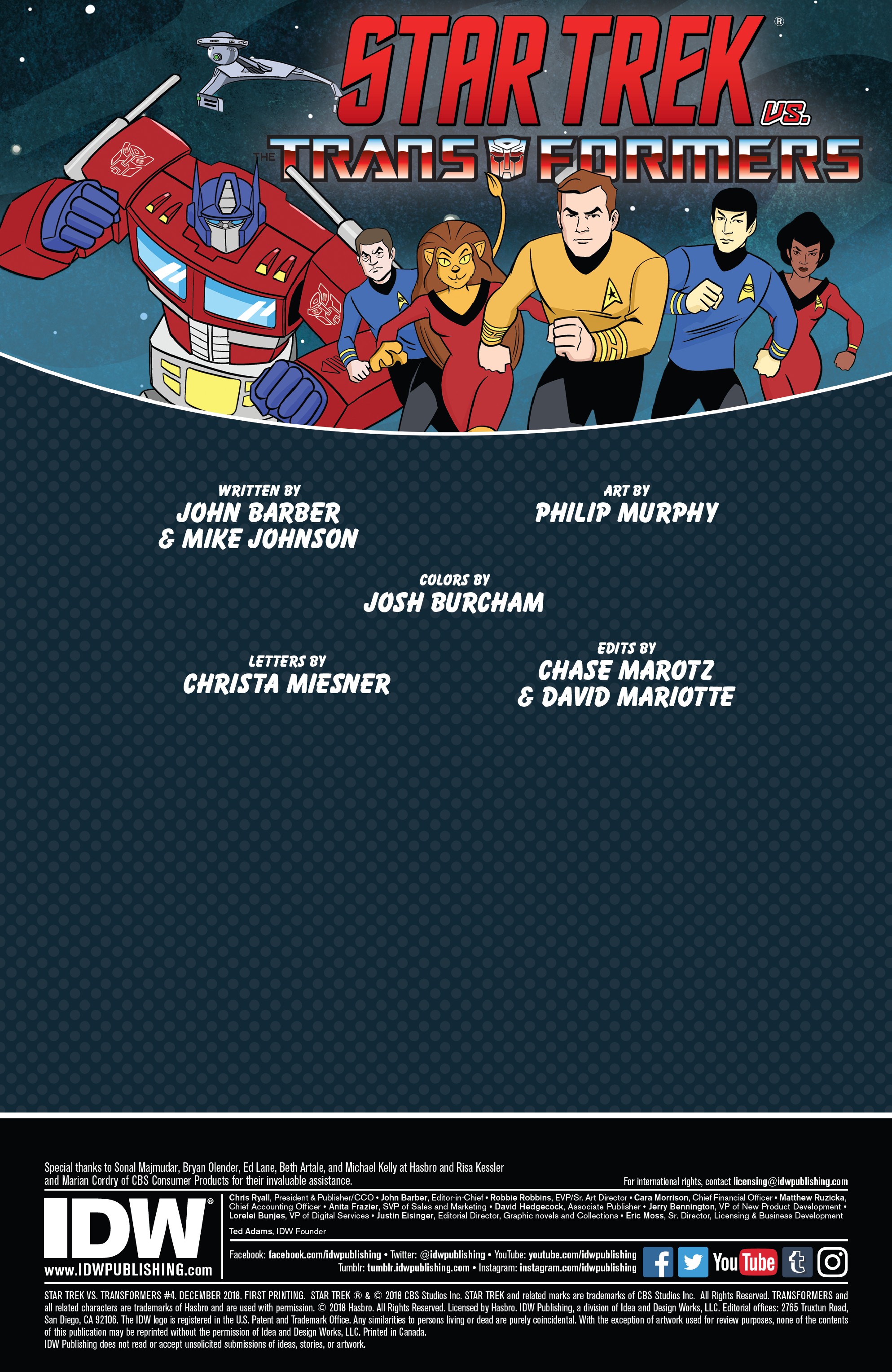 Star Trek vs. Transformers (2018-): Chapter 4 - Page 2