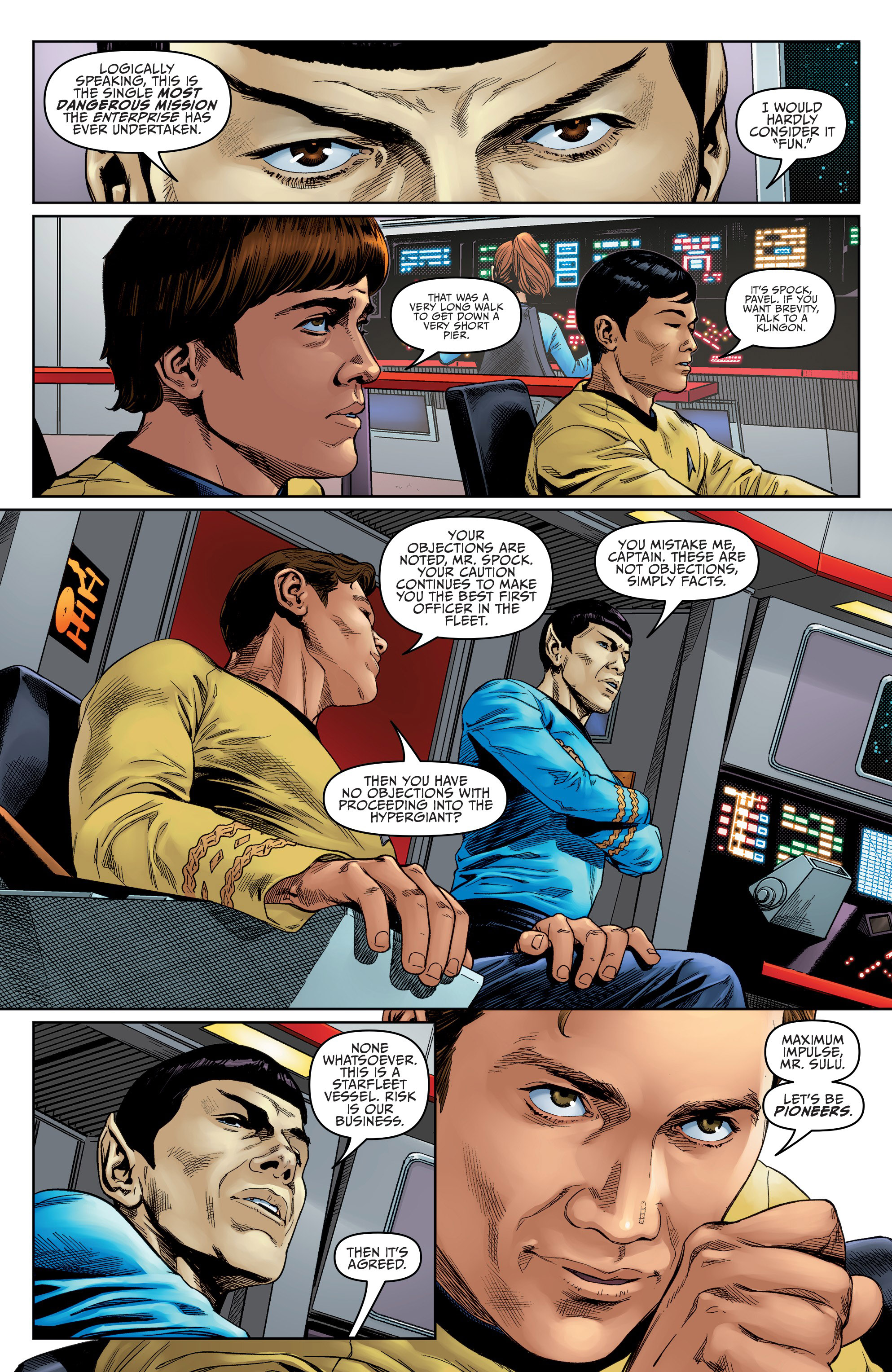 Star Trek: Year Five (2019-): Chapter 1 - Page 6