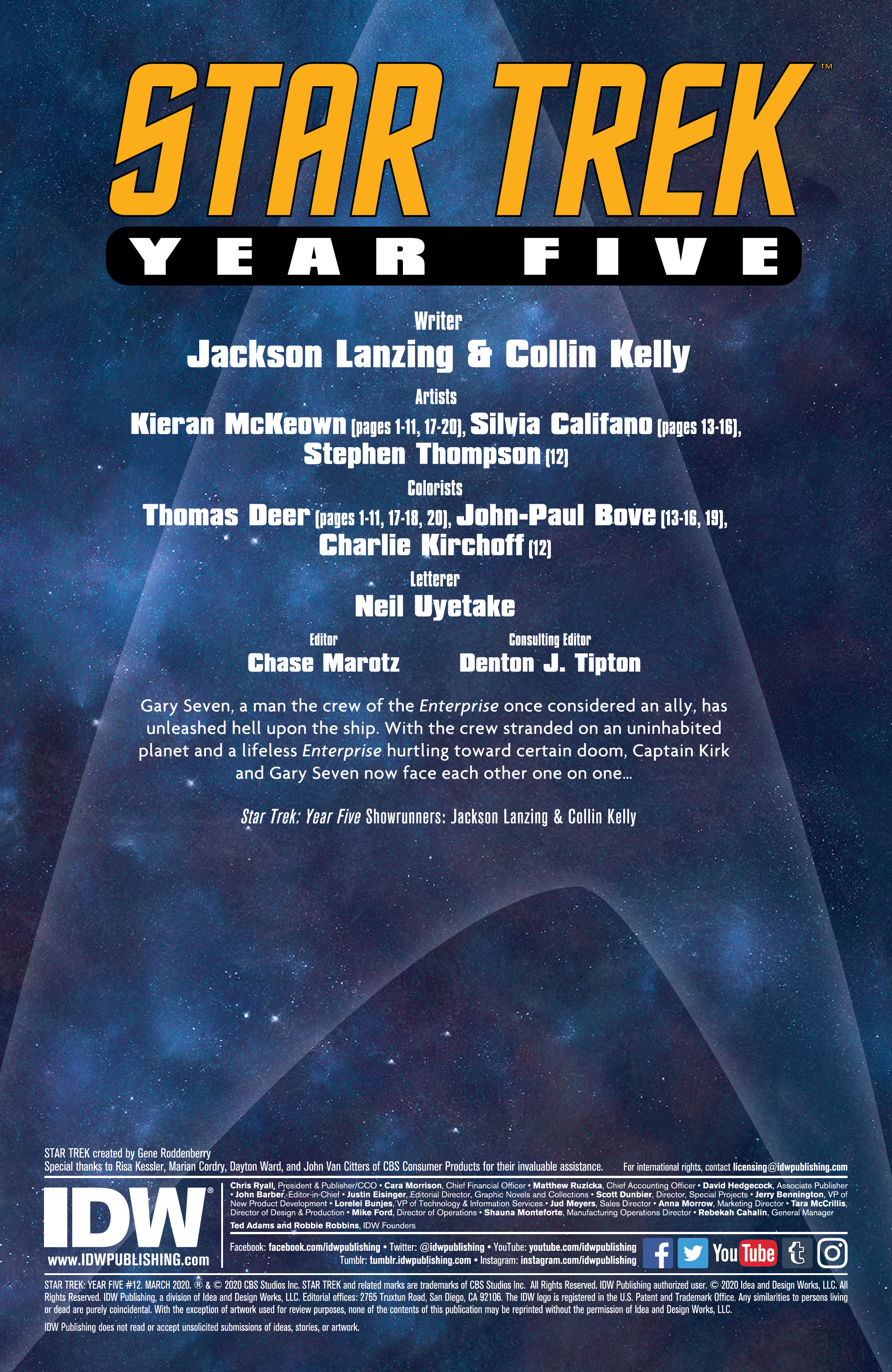 Star Trek: Year Five (2019-): Chapter 12 - Page 2