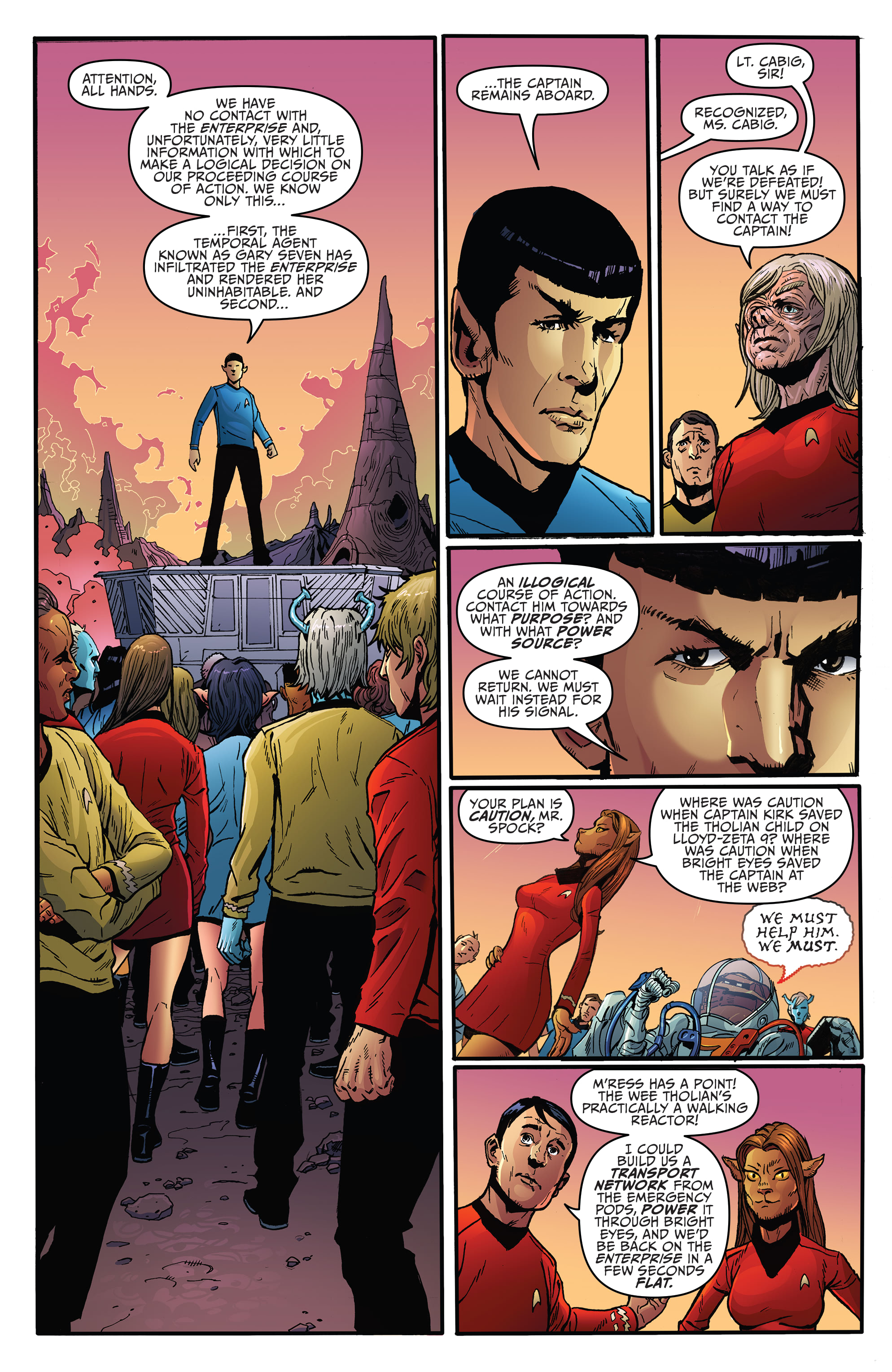 Star Trek: Year Five (2019-): Chapter 12 - Page 7