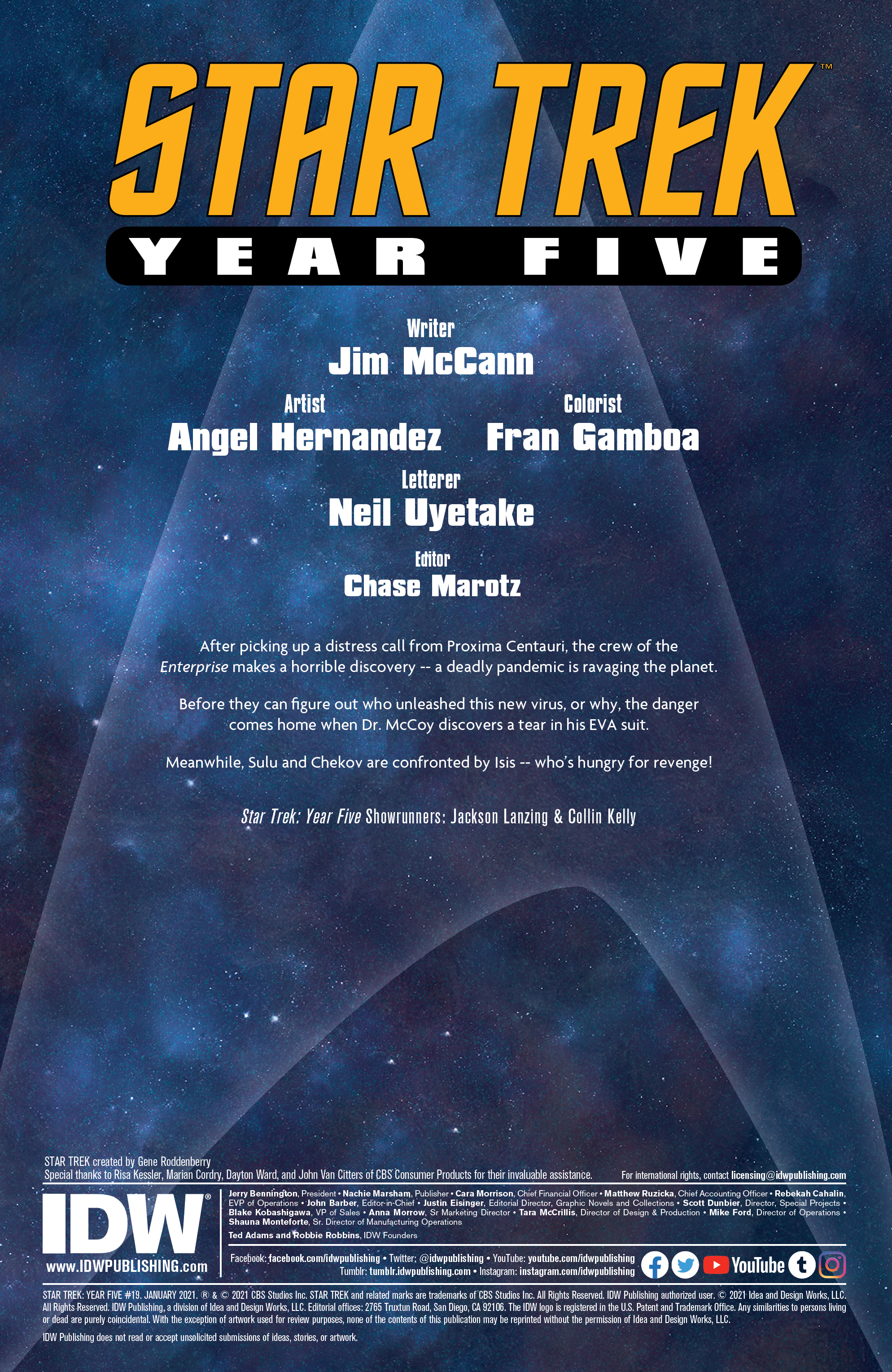 Star Trek: Year Five (2019-): Chapter 19 - Page 2