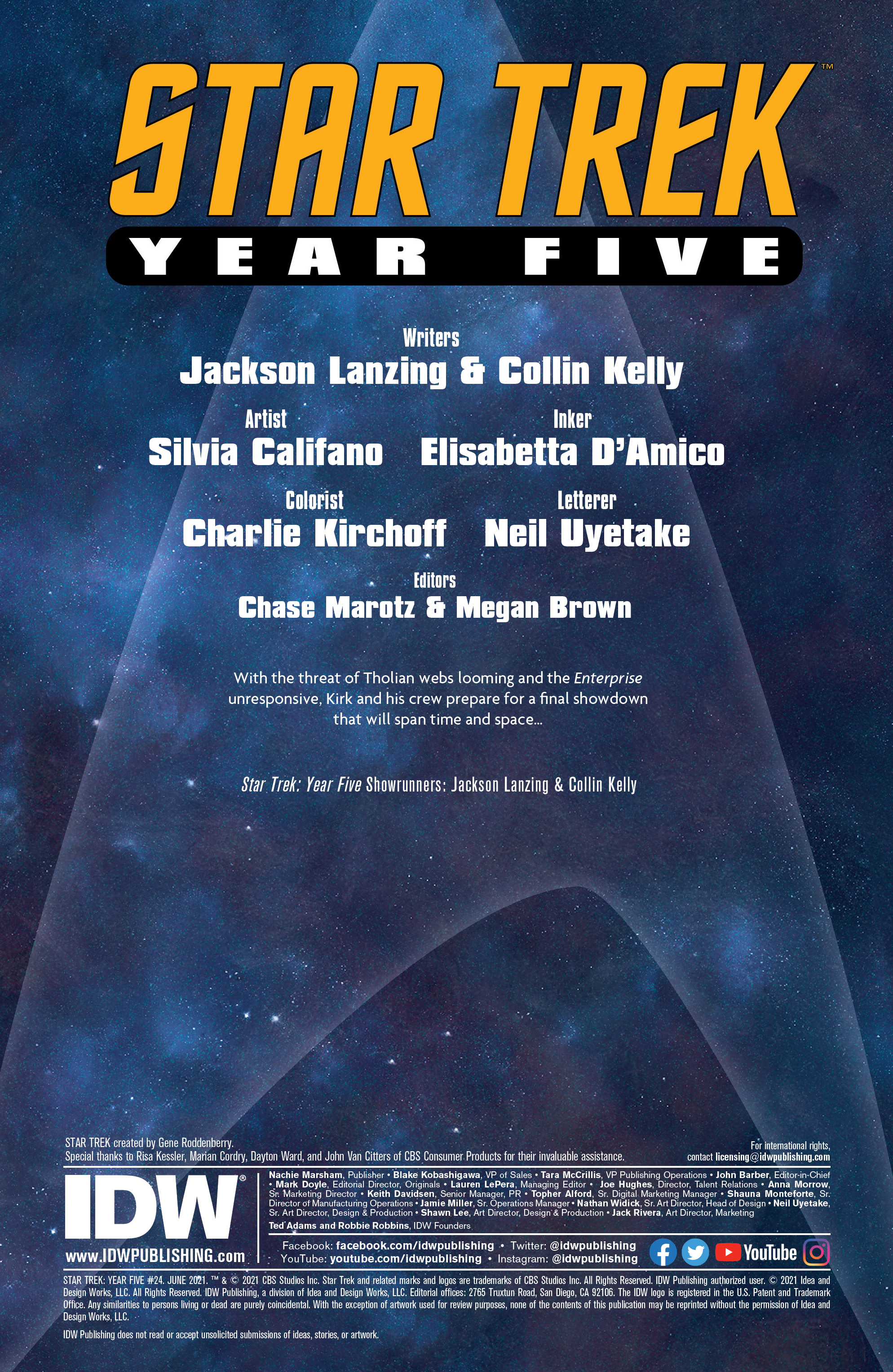 Star Trek: Year Five (2019-): Chapter 24 - Page 2