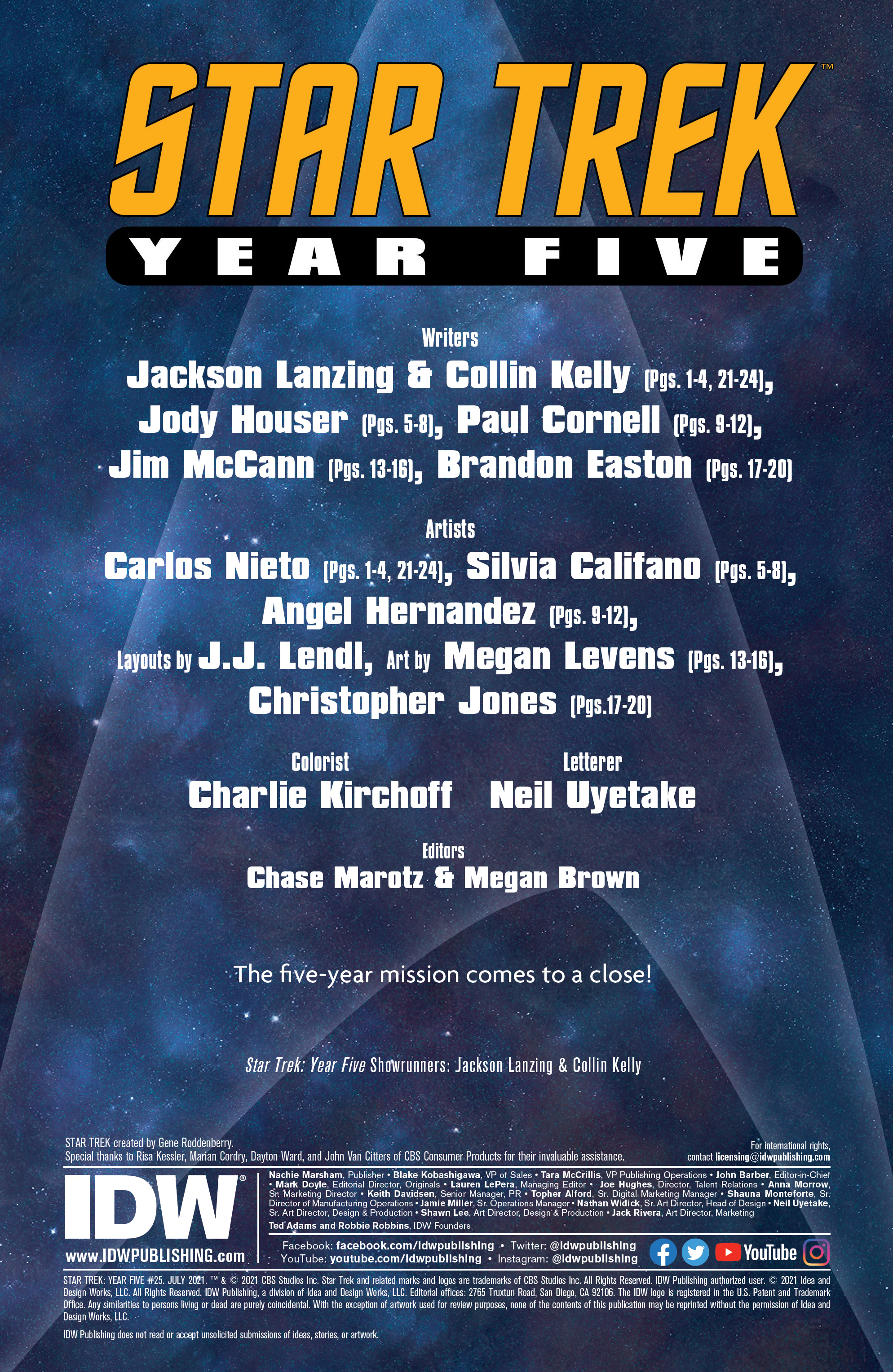 Star Trek: Year Five (2019-): Chapter 25 - Page 2