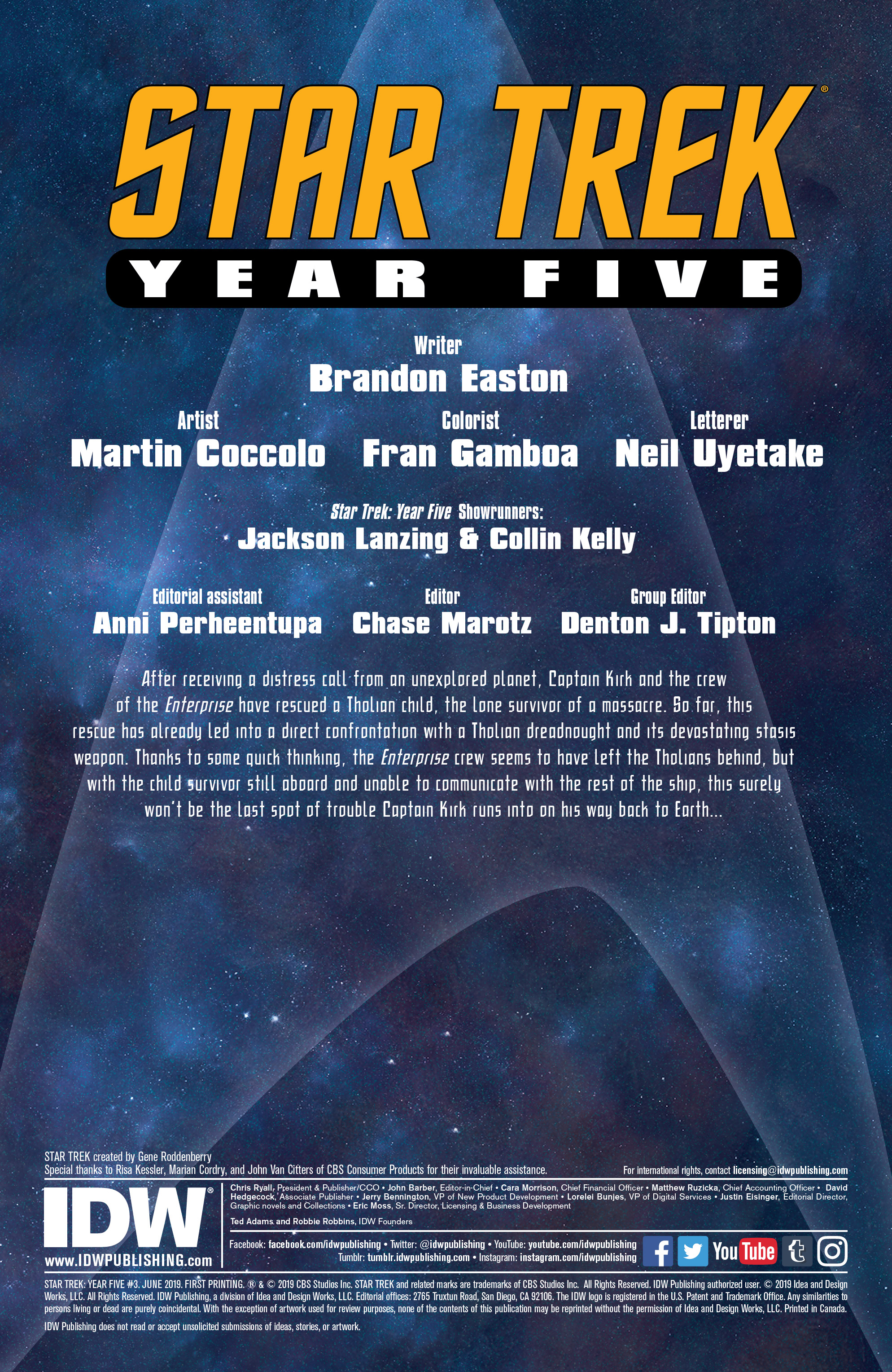 Star Trek: Year Five (2019-): Chapter 3 - Page 2