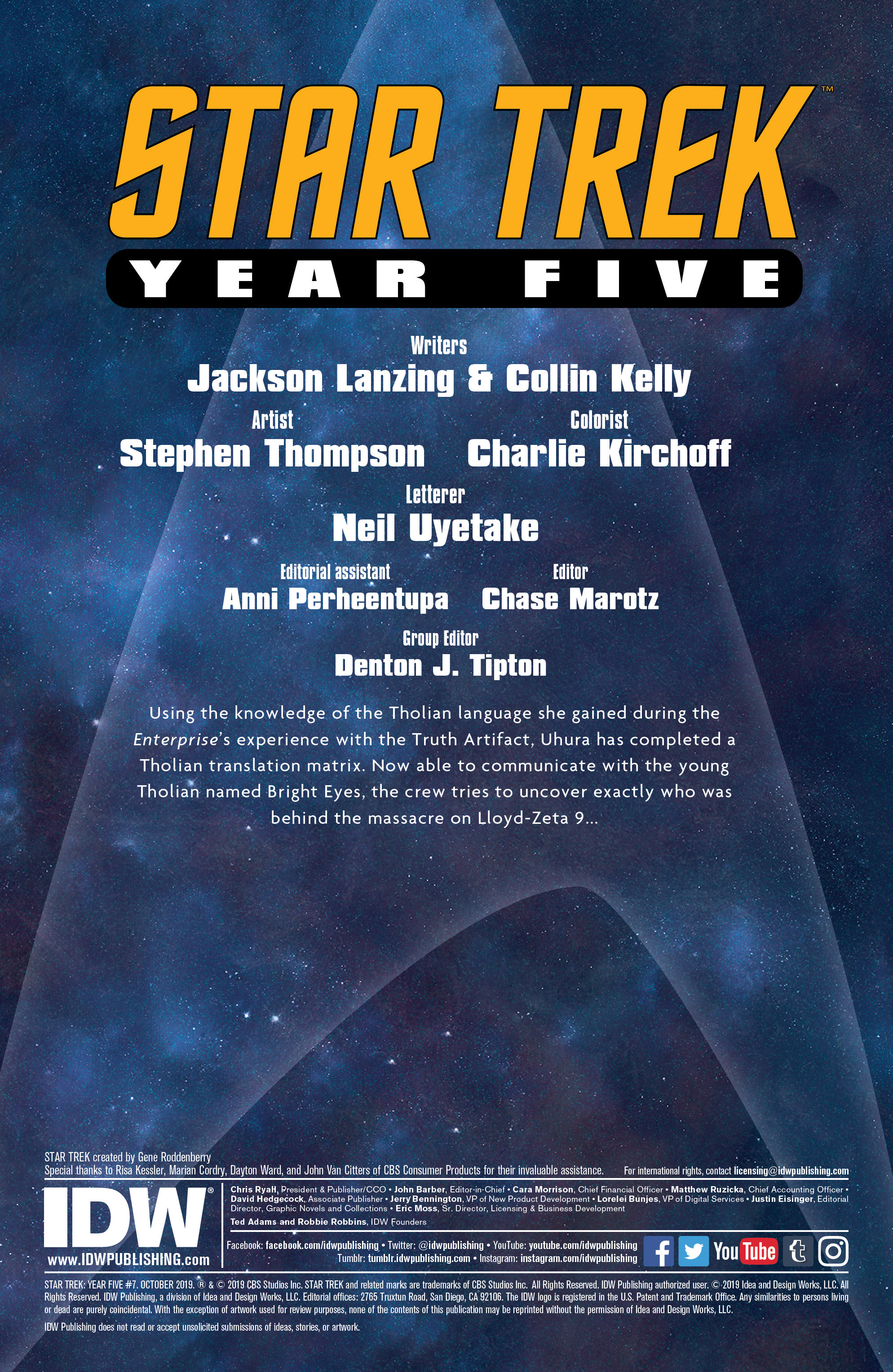 Star Trek: Year Five (2019-): Chapter 7 - Page 2