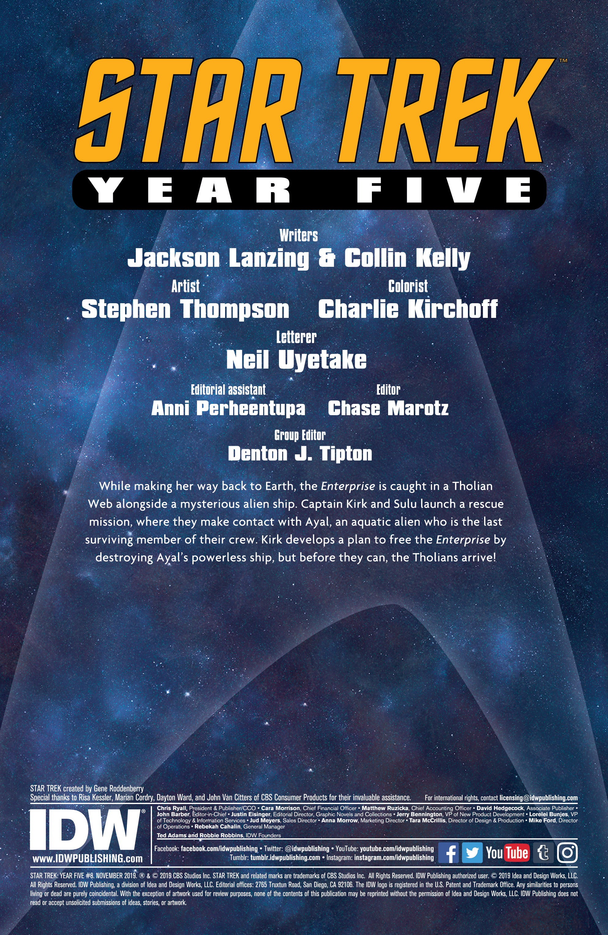 Star Trek: Year Five (2019-): Chapter 8 - Page 2