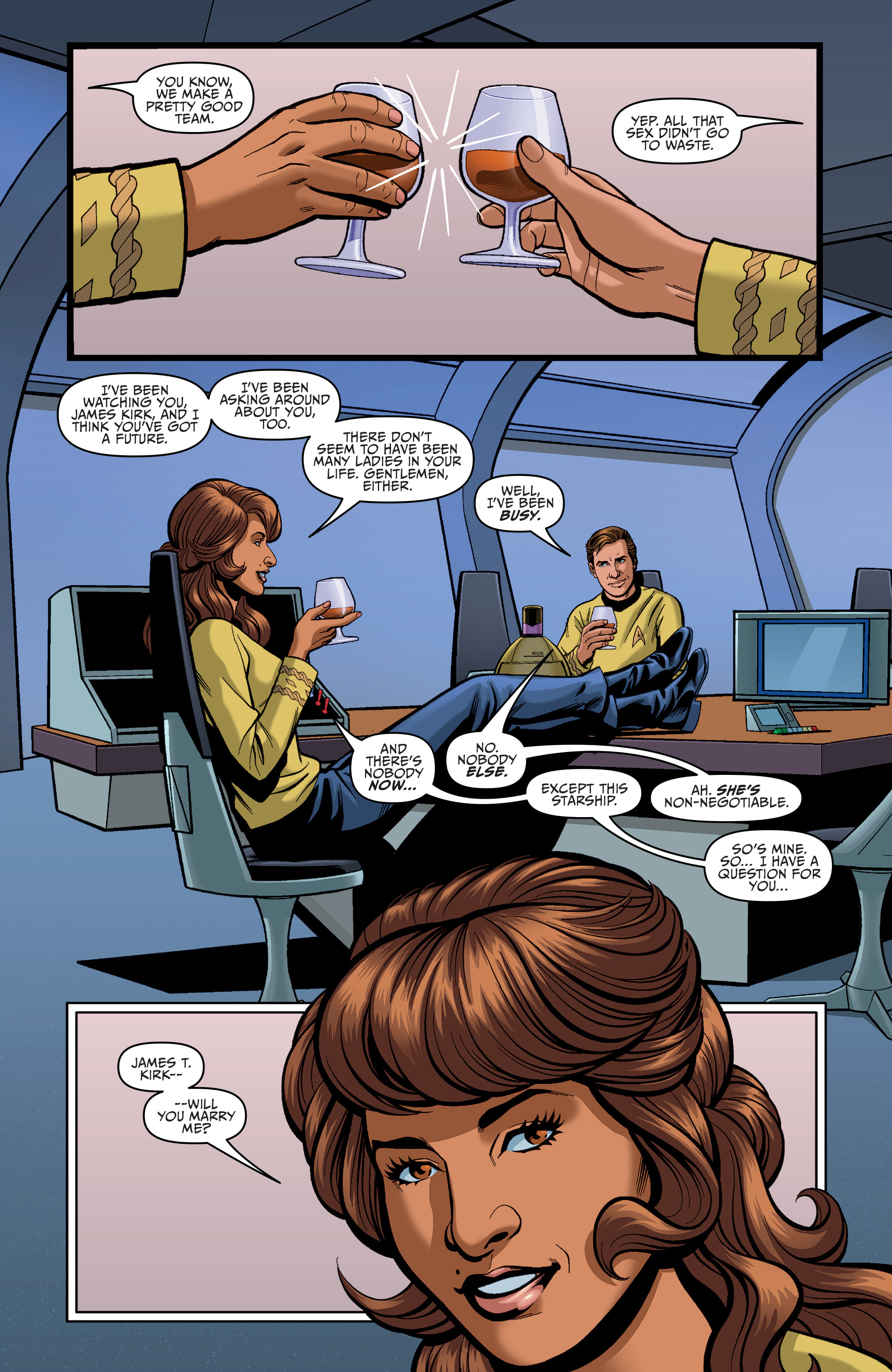 Star Trek: Year Five: Valentine’s Day Special (2020): Chapter 1 - Page 11