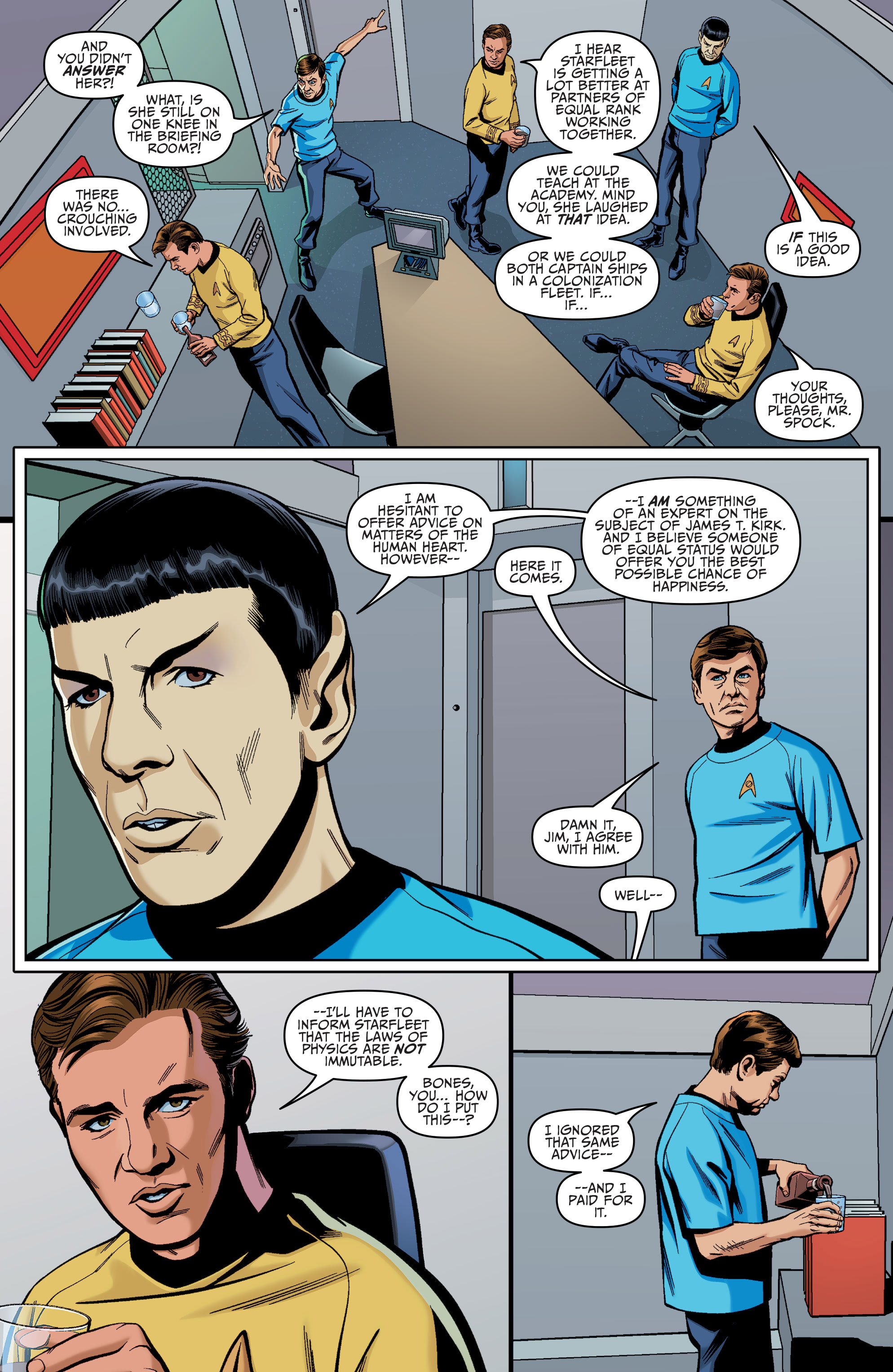 Star Trek: Year Five: Valentine’s Day Special (2020): Chapter 1 - Page 12