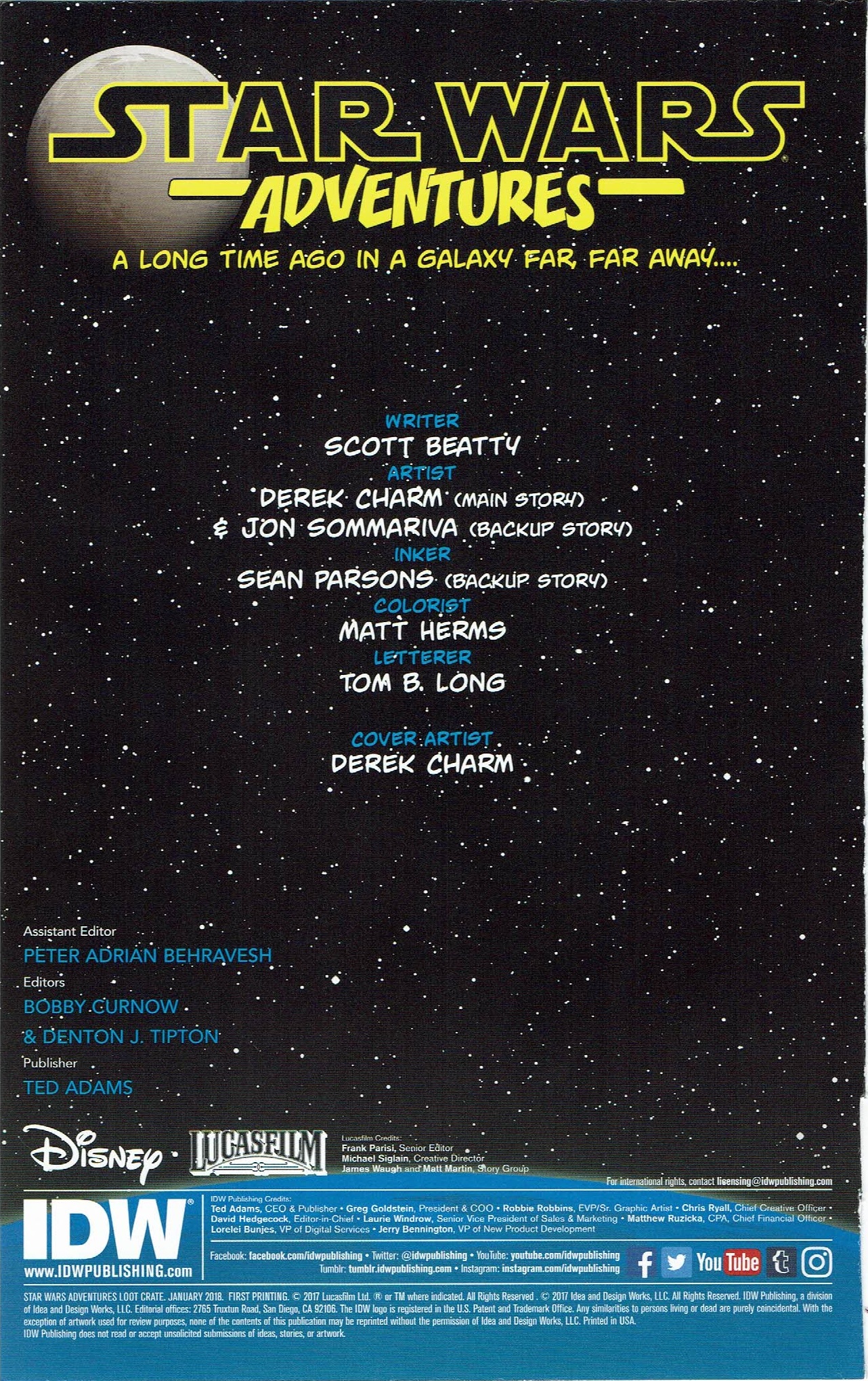 Star Wars Adventures - Destroyer Down [Loot Crate Exclusive] (2017): Chapter 1 - Page 2