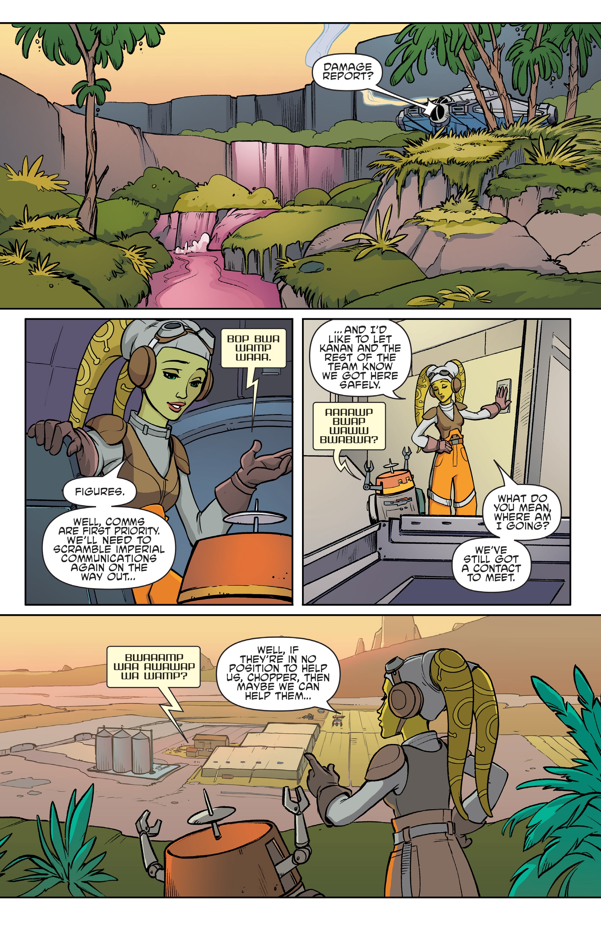 Star Wars Adventures: Forces Of Destiny-Hera (2018): Chapter 1 - Page 6