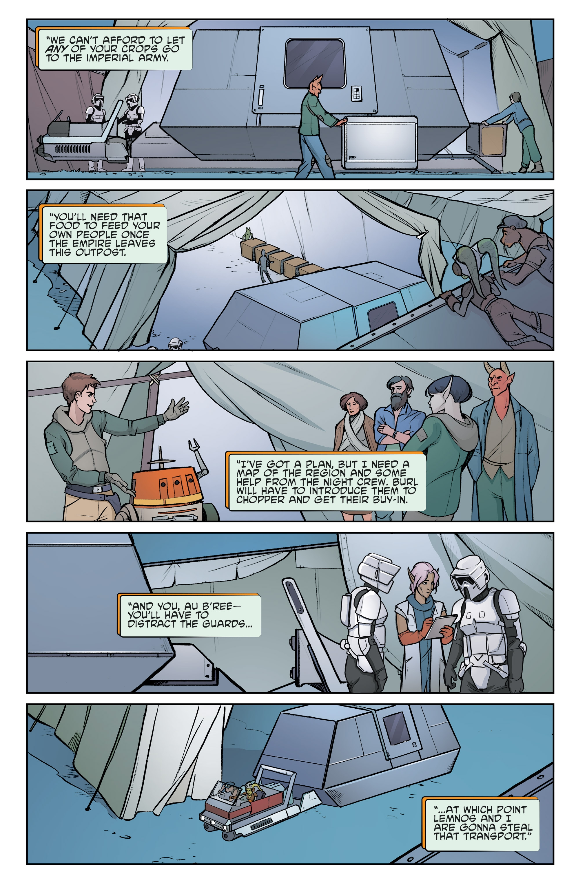 Star Wars Adventures: Forces Of Destiny-Hera (2018): Chapter 1 - Page 17