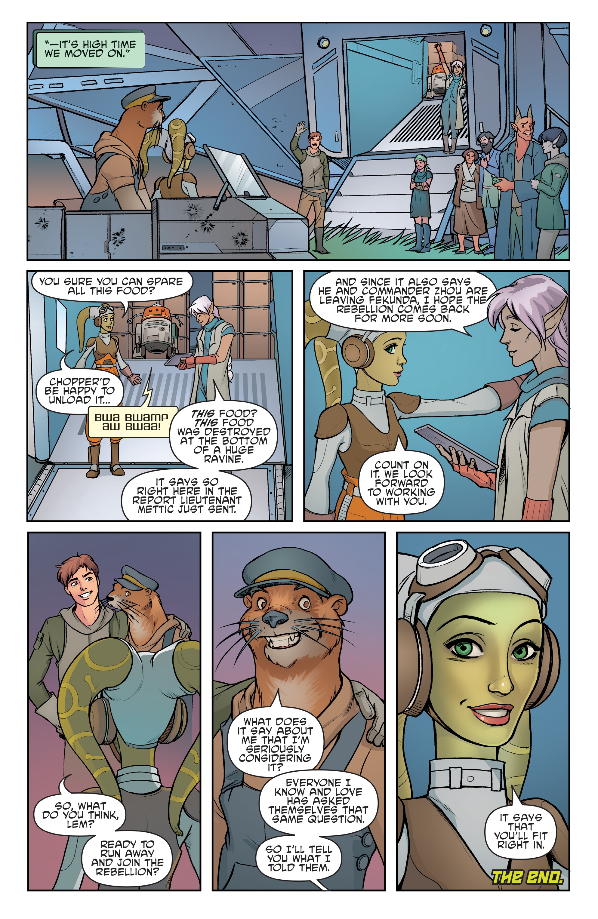 Star Wars Adventures: Forces Of Destiny-Hera (2018): Chapter 1 - Page 22