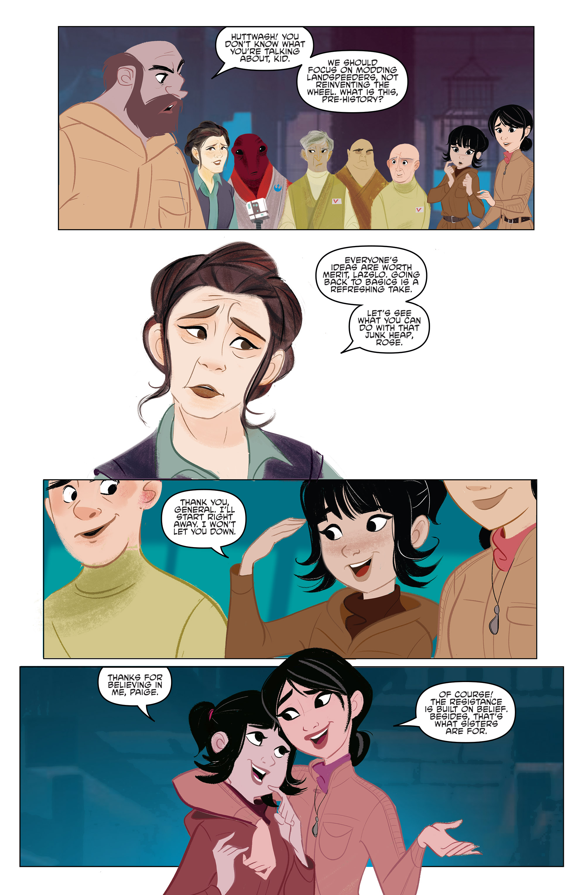 Star Wars Adventures: Forces of Destiny—Rose & Paige (2018): Chapter 1 - Page 4