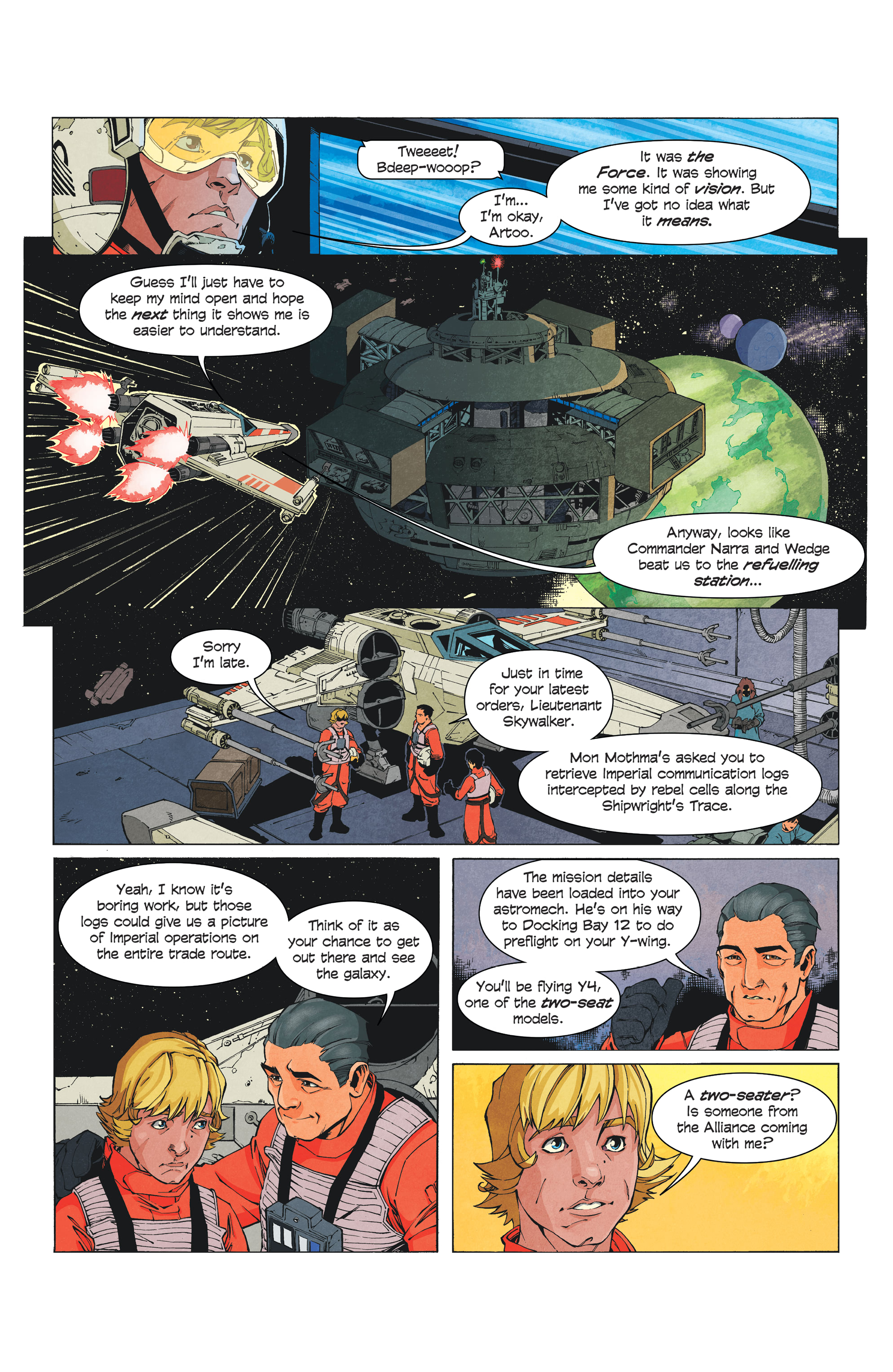 Star Wars Adventures: Weapon of a Jedi (2021): Chapter 1 - Page 7