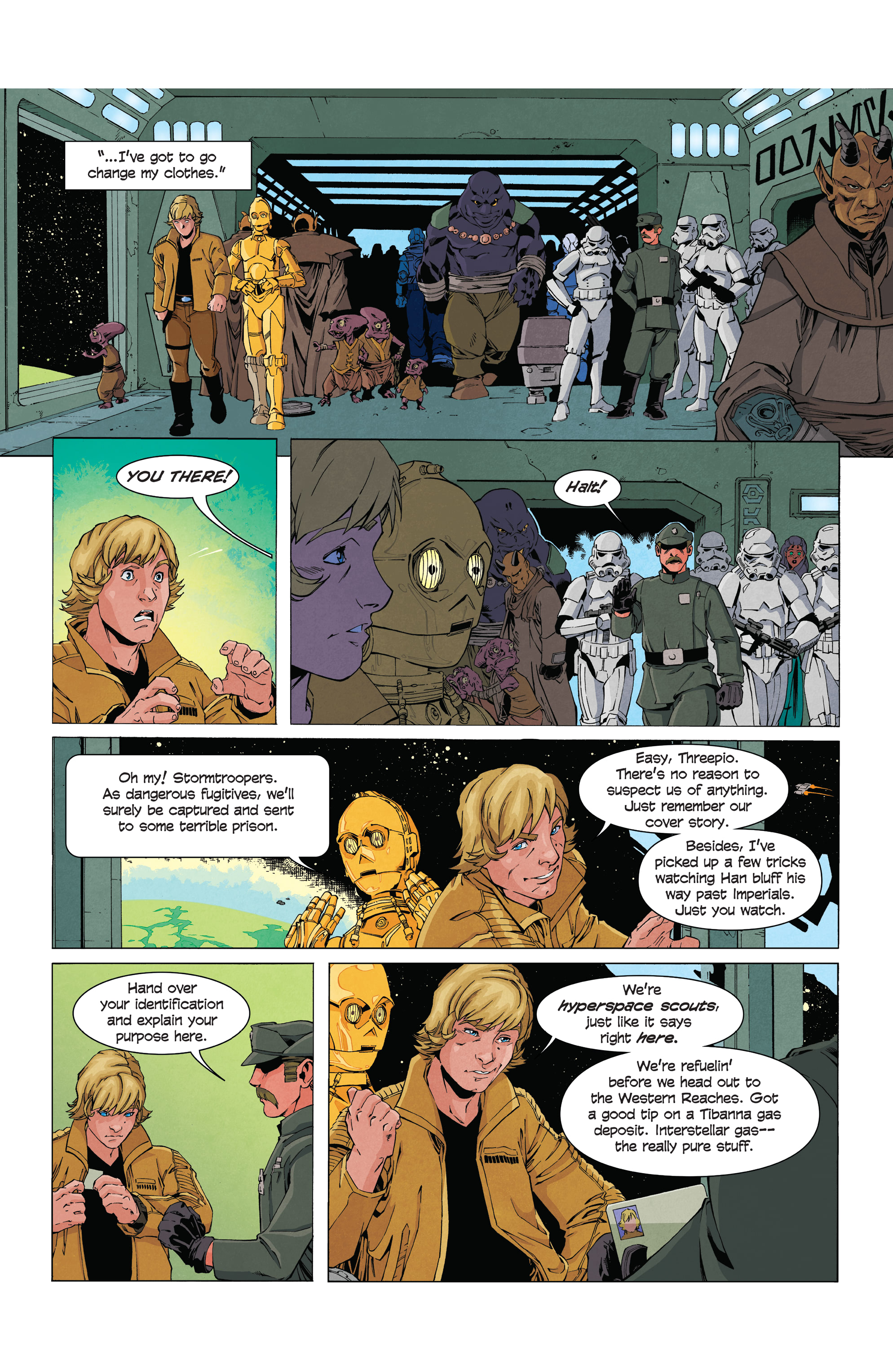 Star Wars Adventures: Weapon of a Jedi (2021): Chapter 1 - Page 9