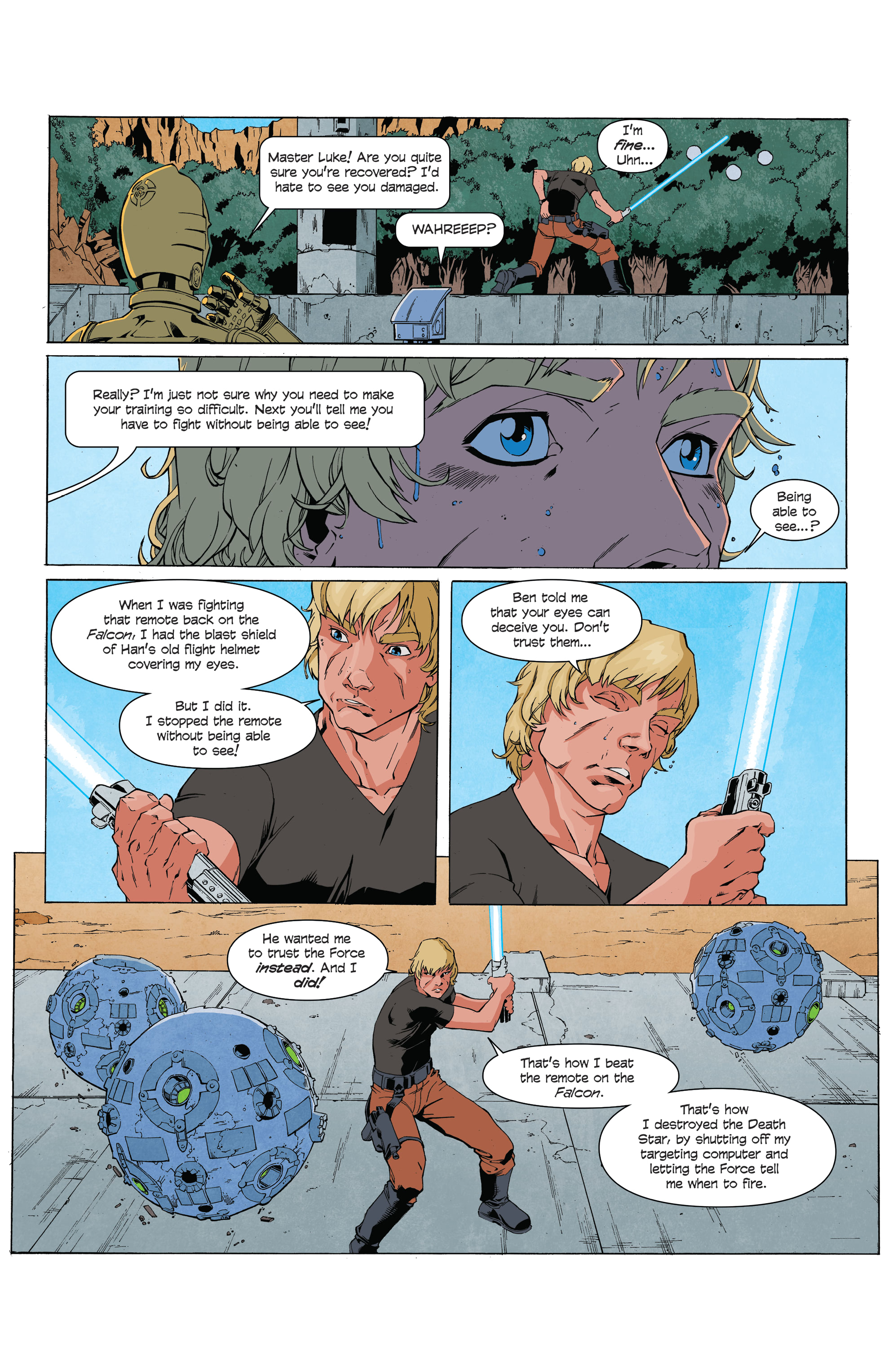 Star Wars Adventures: Weapon of a Jedi (2021): Chapter 2 - Page 22