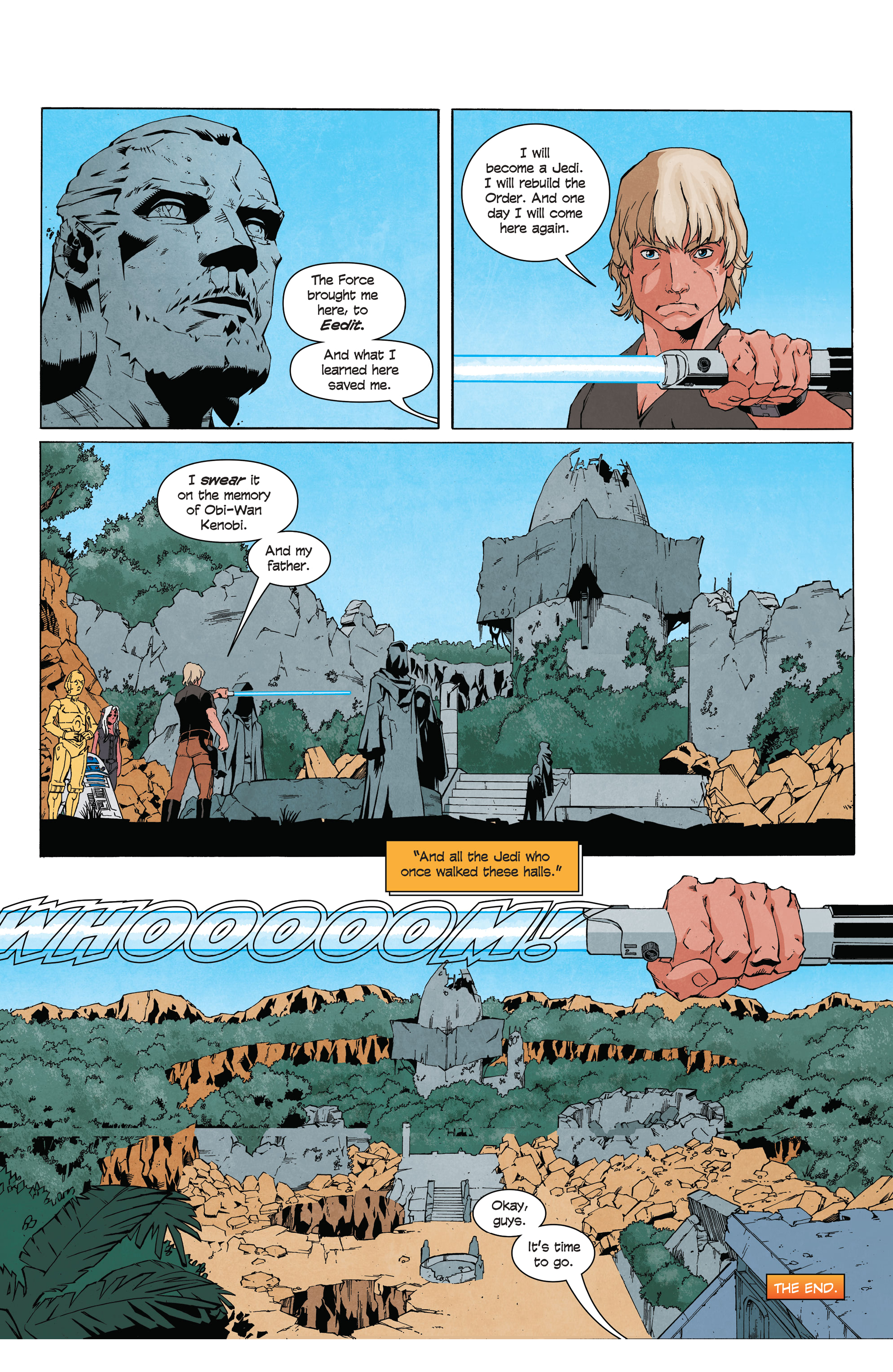Star Wars Adventures: Weapon of a Jedi (2021): Chapter 2 - Page 37